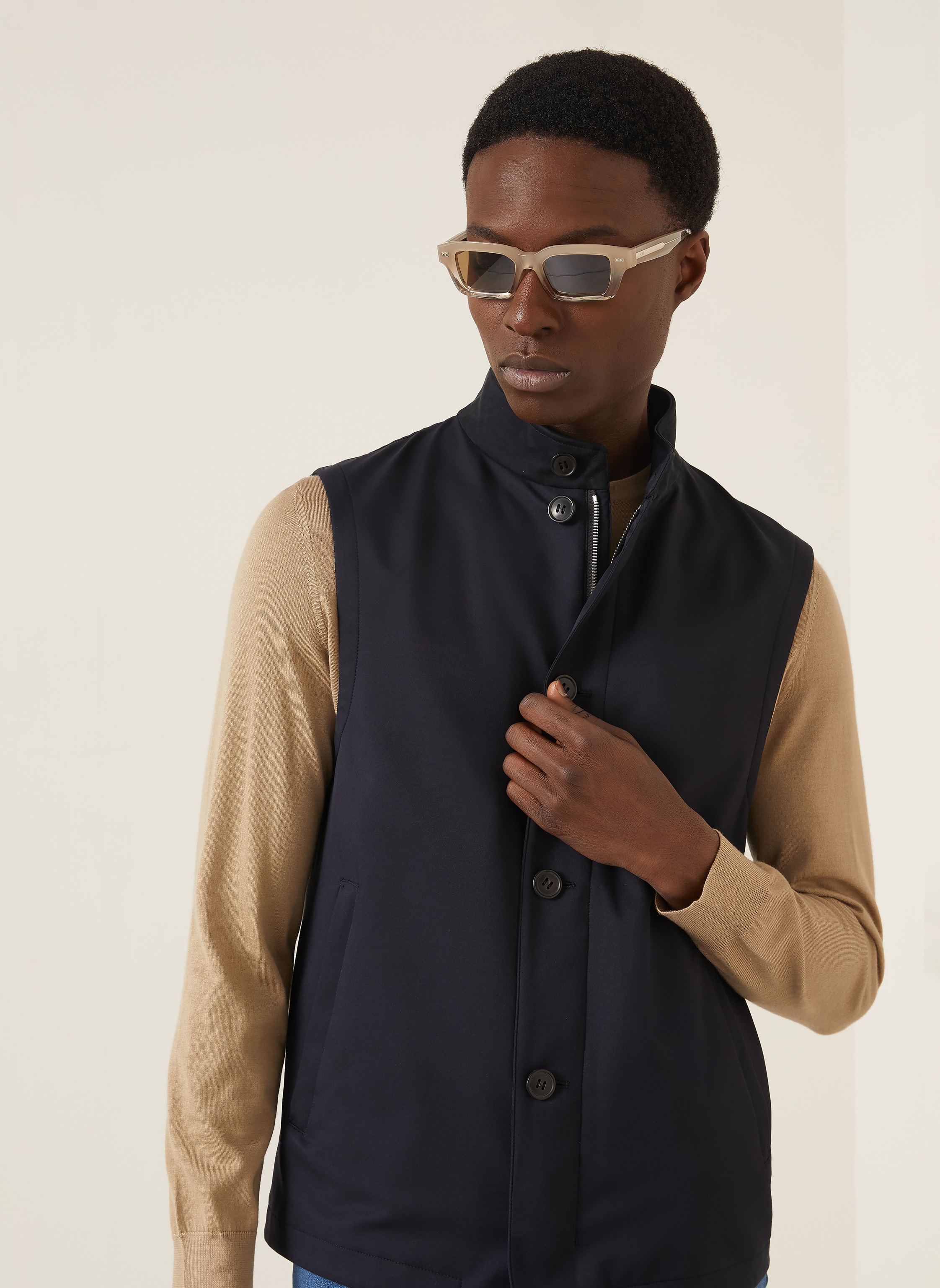 Thumbnail - Zegna Weste blau