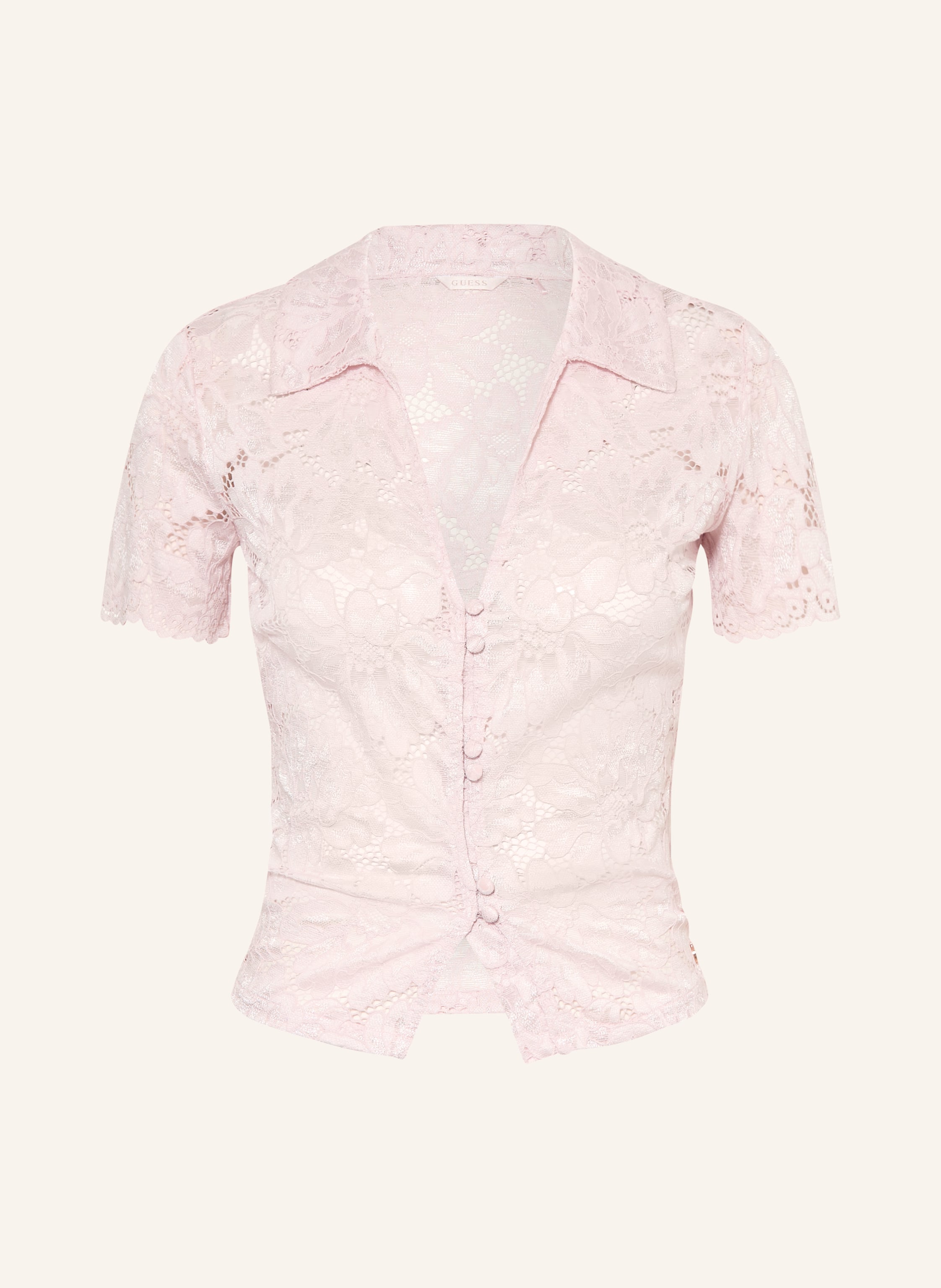 Guess Spitzenbluse Katrina lila