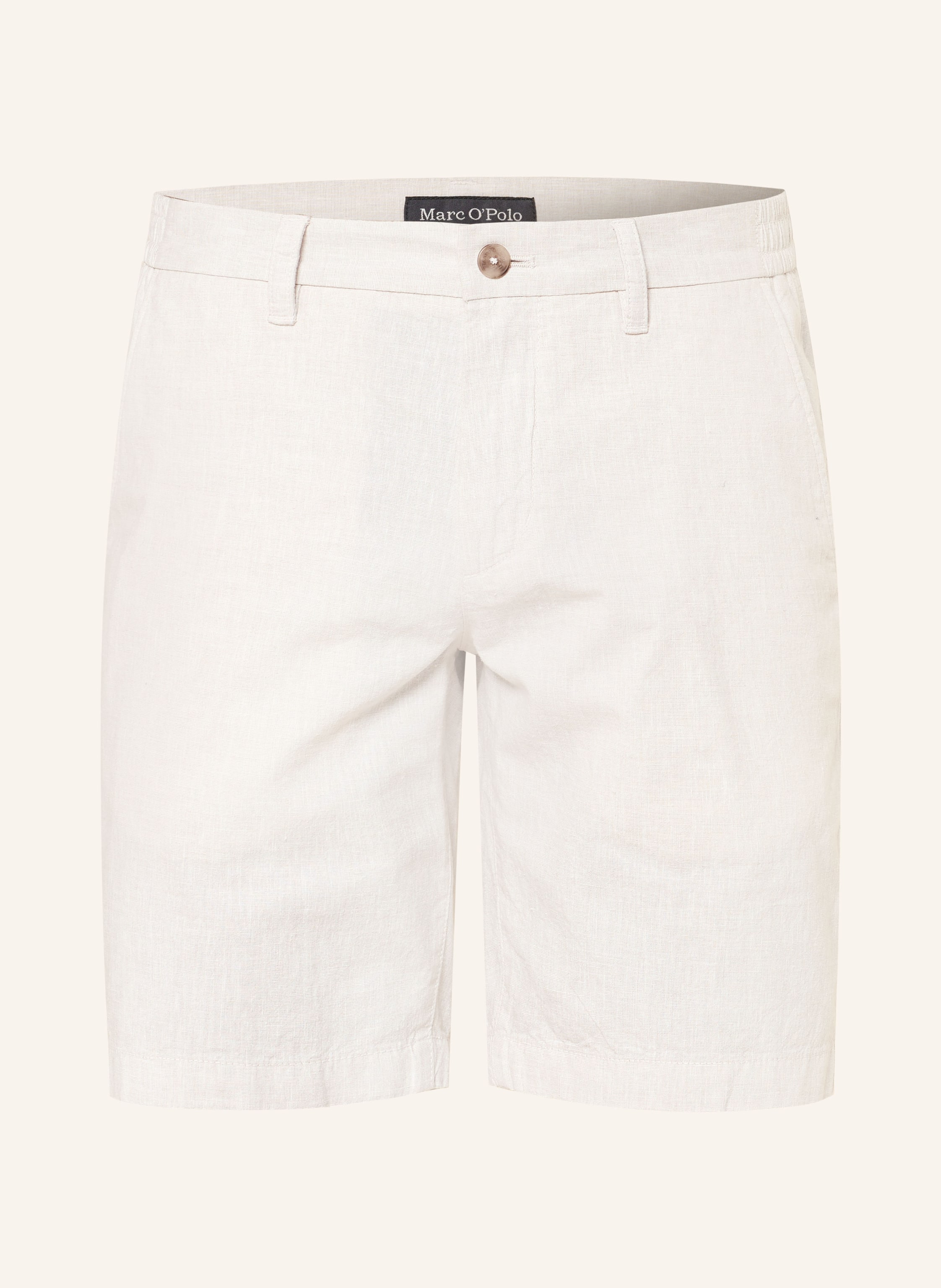 Marc O'polo Chinoshorts Salo Jogger Slim Fit Mit Leinen grau