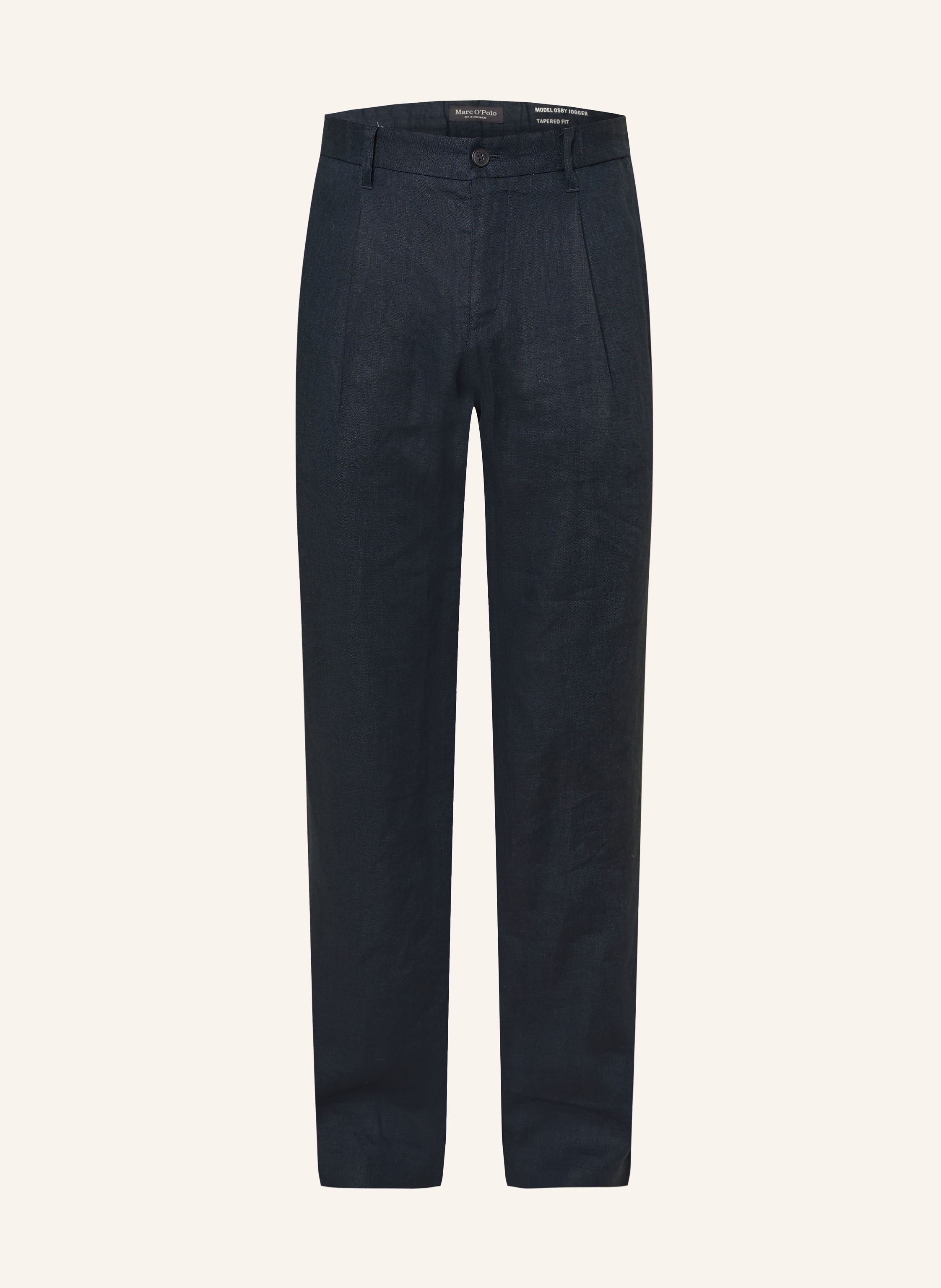 Marc O'polo Leinenchino Tapered Fit blau
