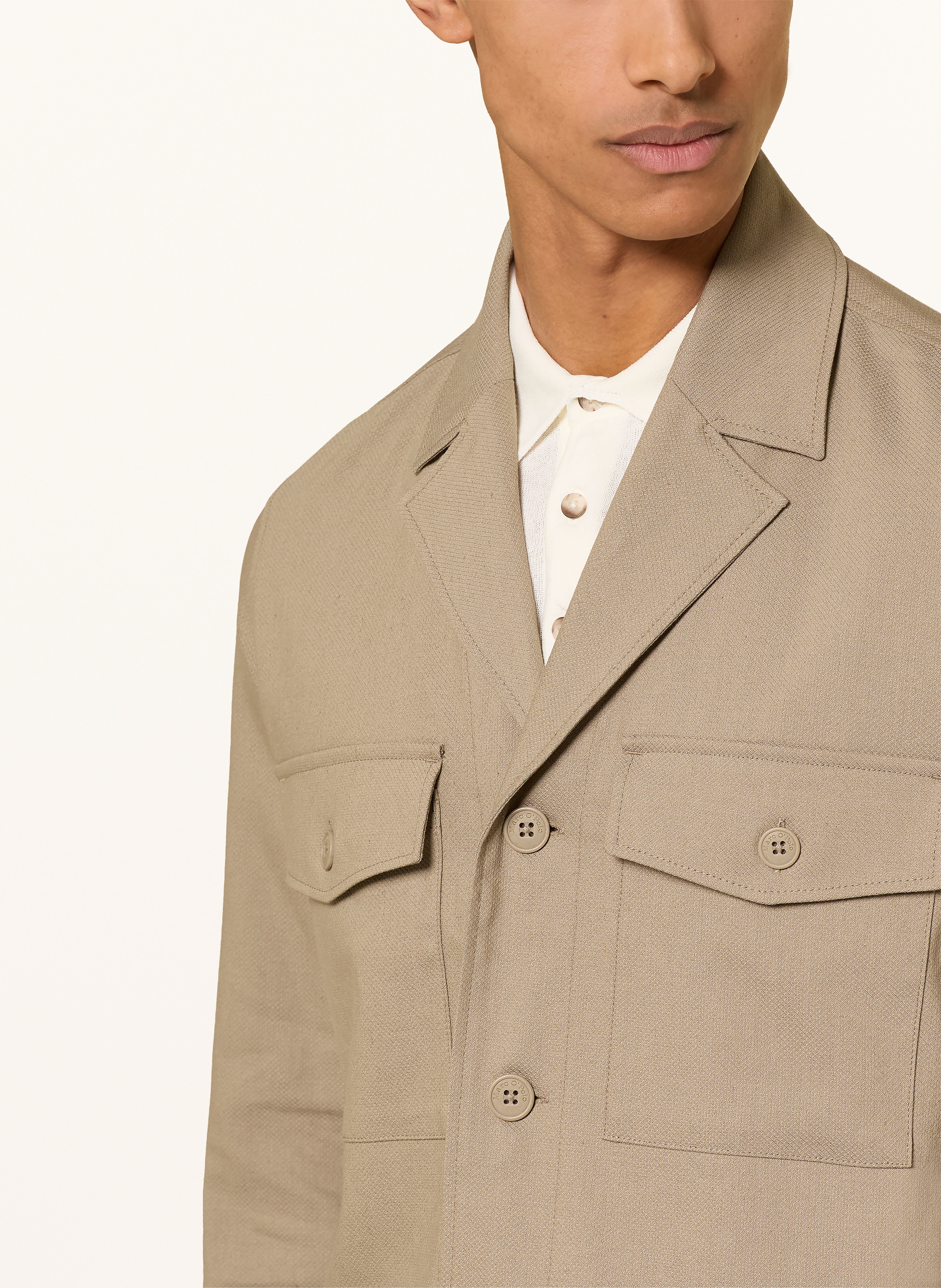 Thumbnail - Marc O'polo Overshirt Mit Leinen grau