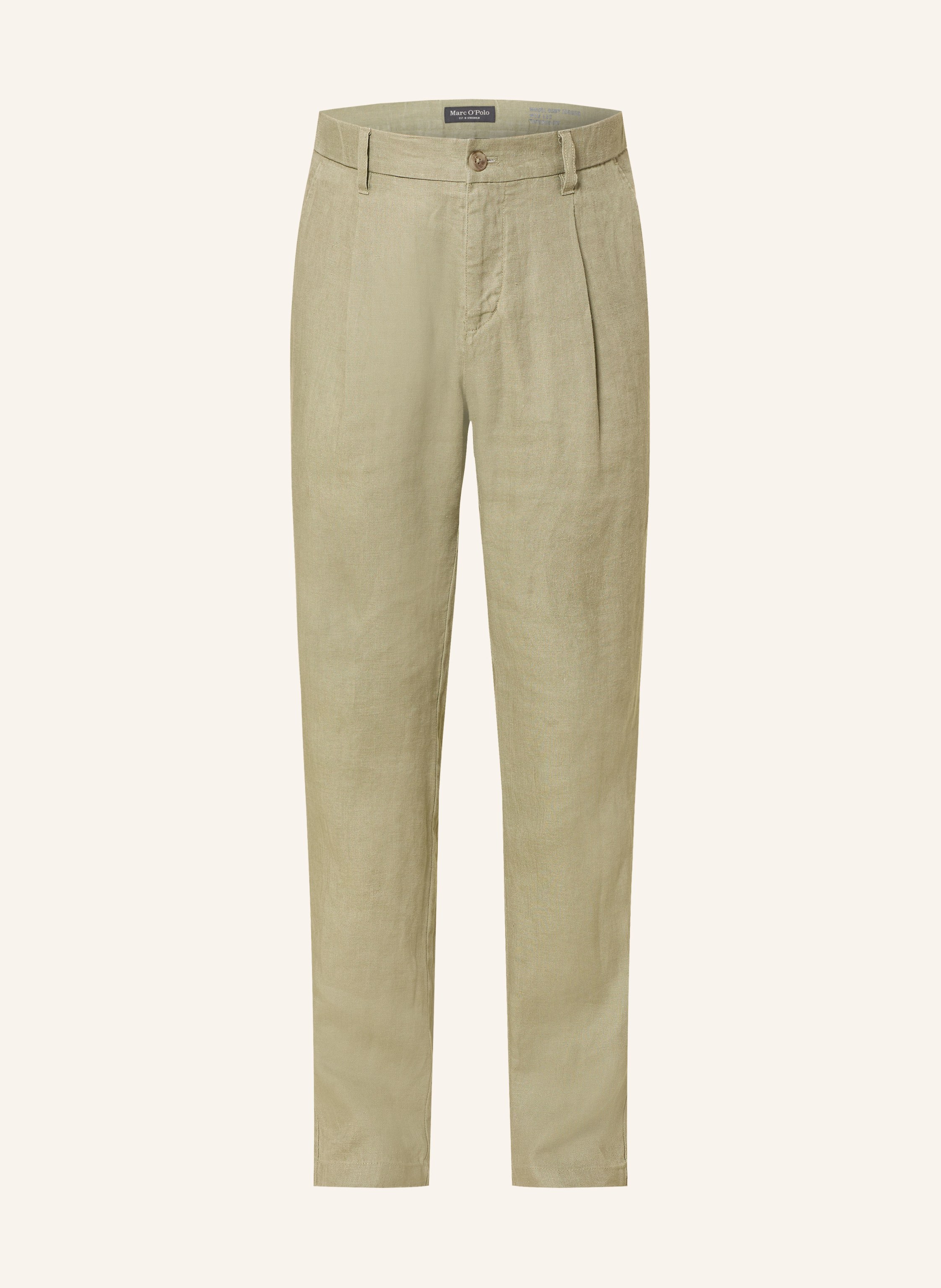Marc O'polo Leinenchino Osby Tapered Fit gruen