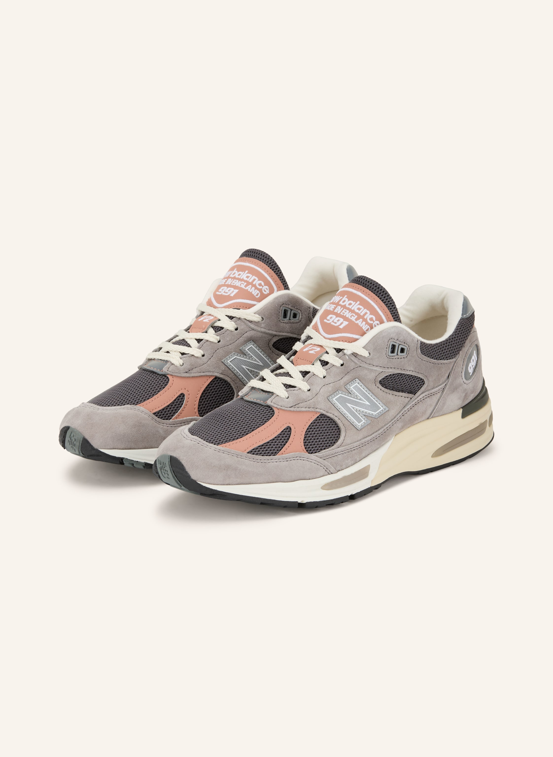 New Balance Sneaker Made In Uk 991 v2 grau
