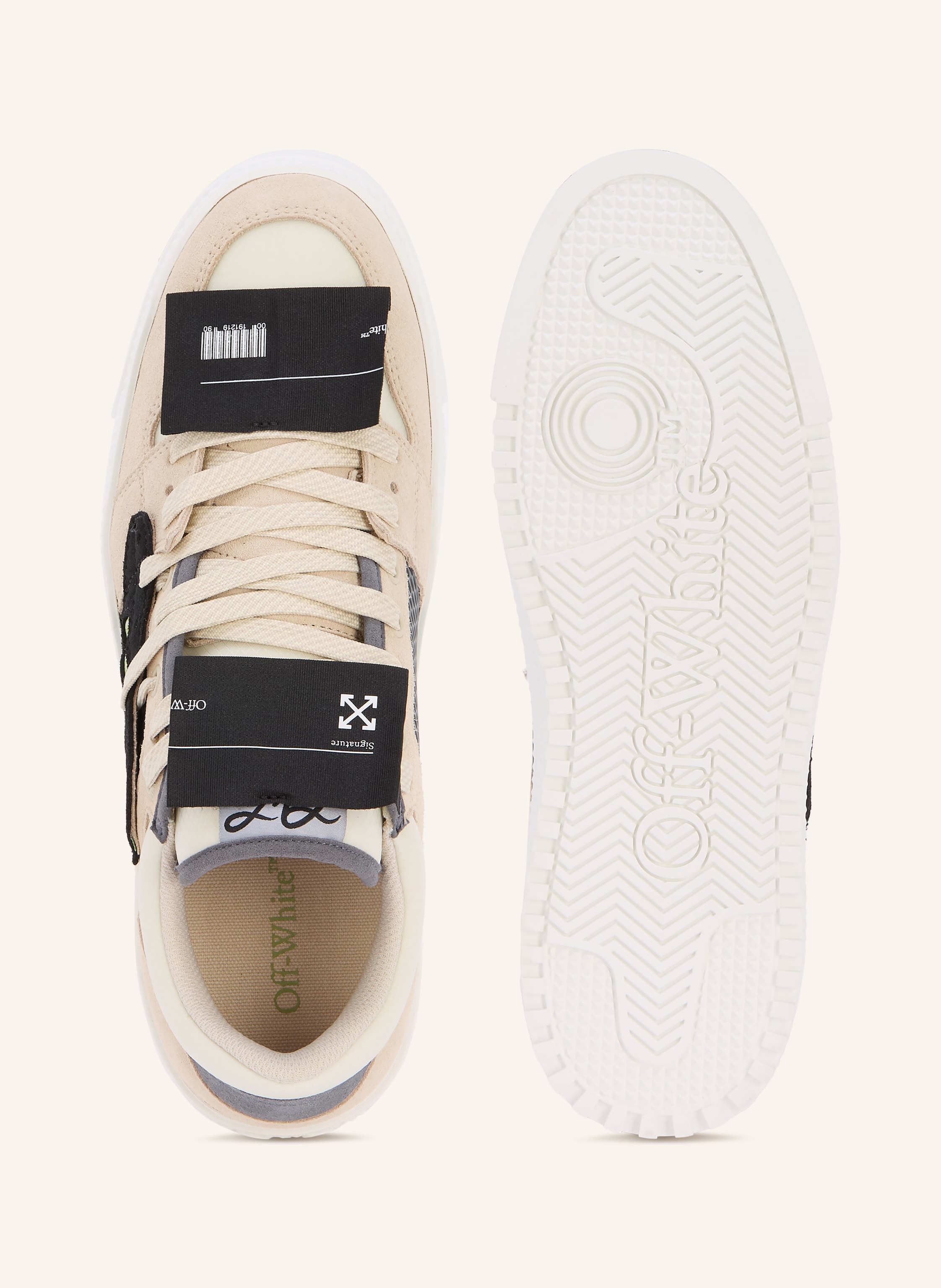 Thumbnail - Off-White Sneaker 3.0 Off Court grau