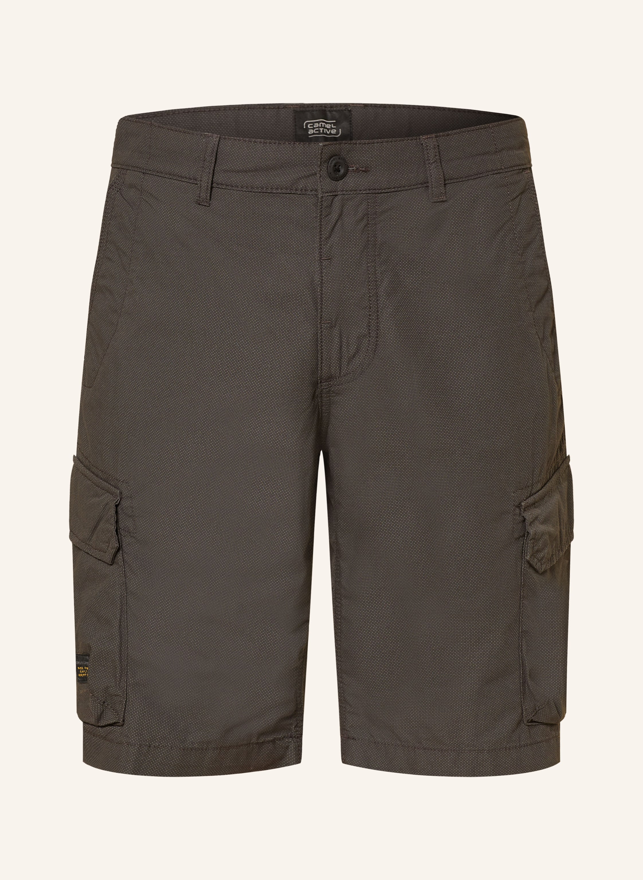 Camel Active Cargoshorts Houston Regular Fit grau