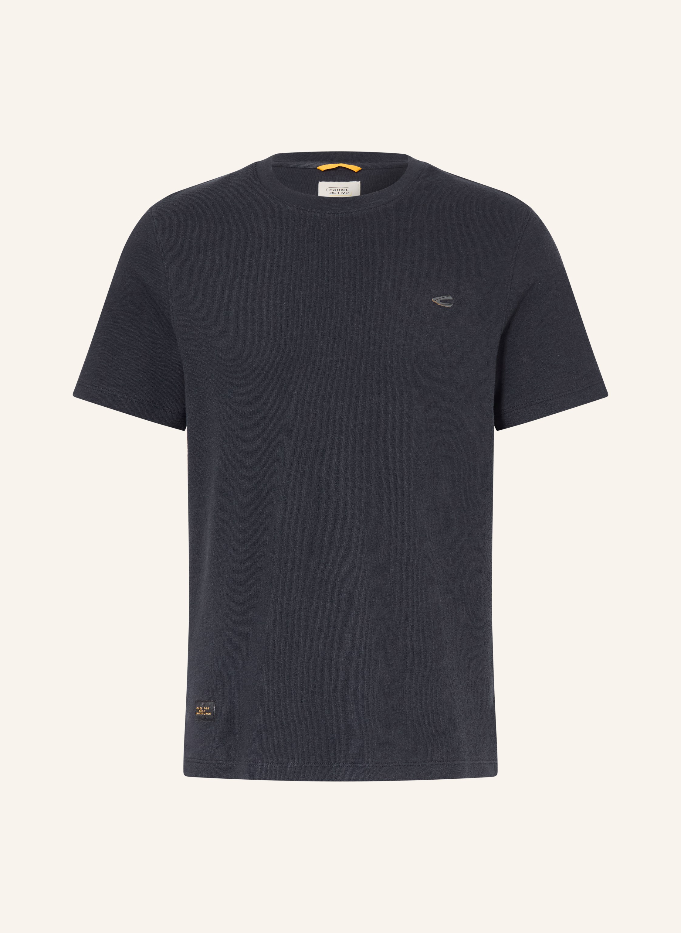 Camel Active T-Shirt Aus Frottee grau