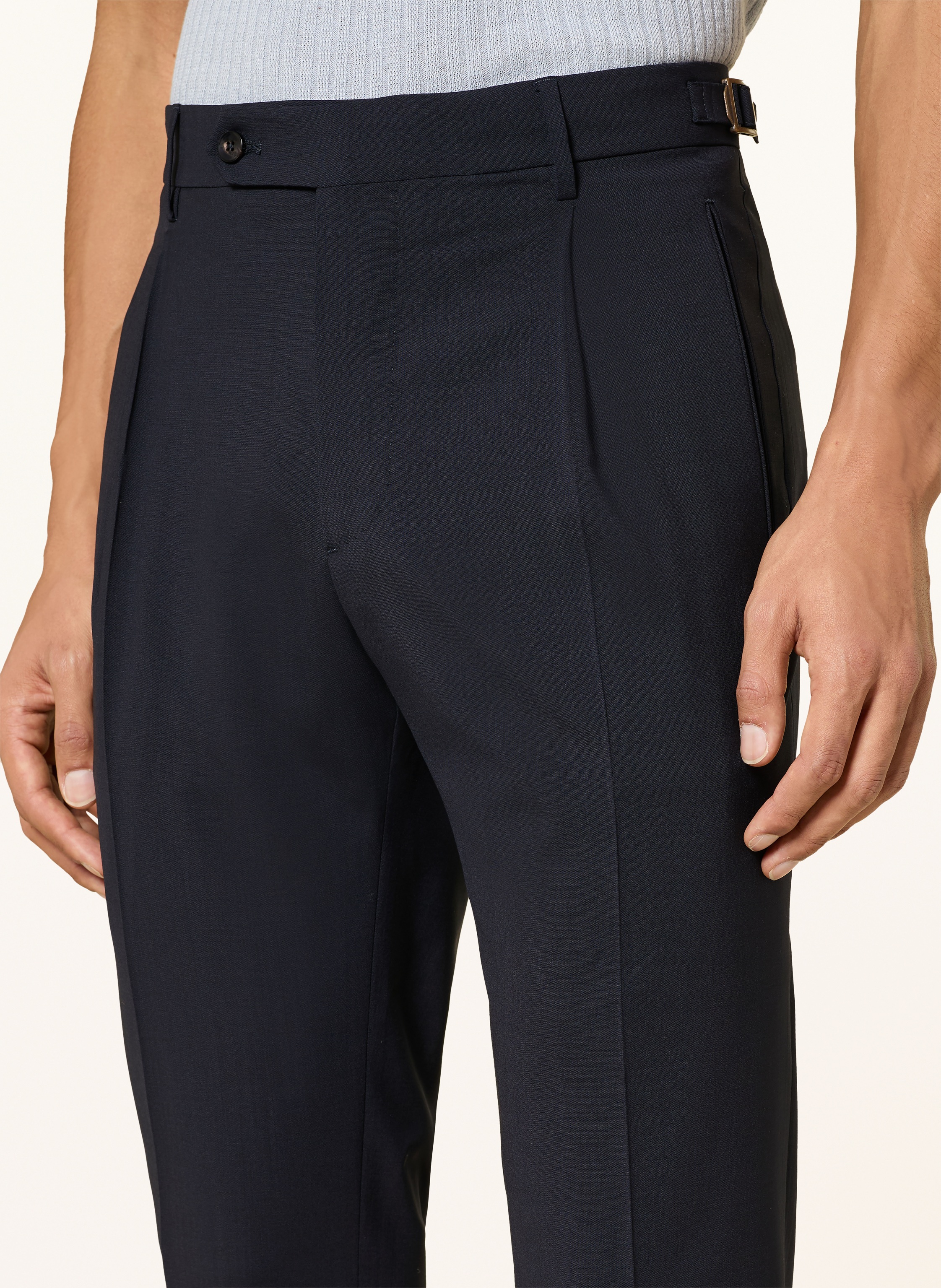 Thumbnail - Berwich Anzughose Contemporary Fit grau