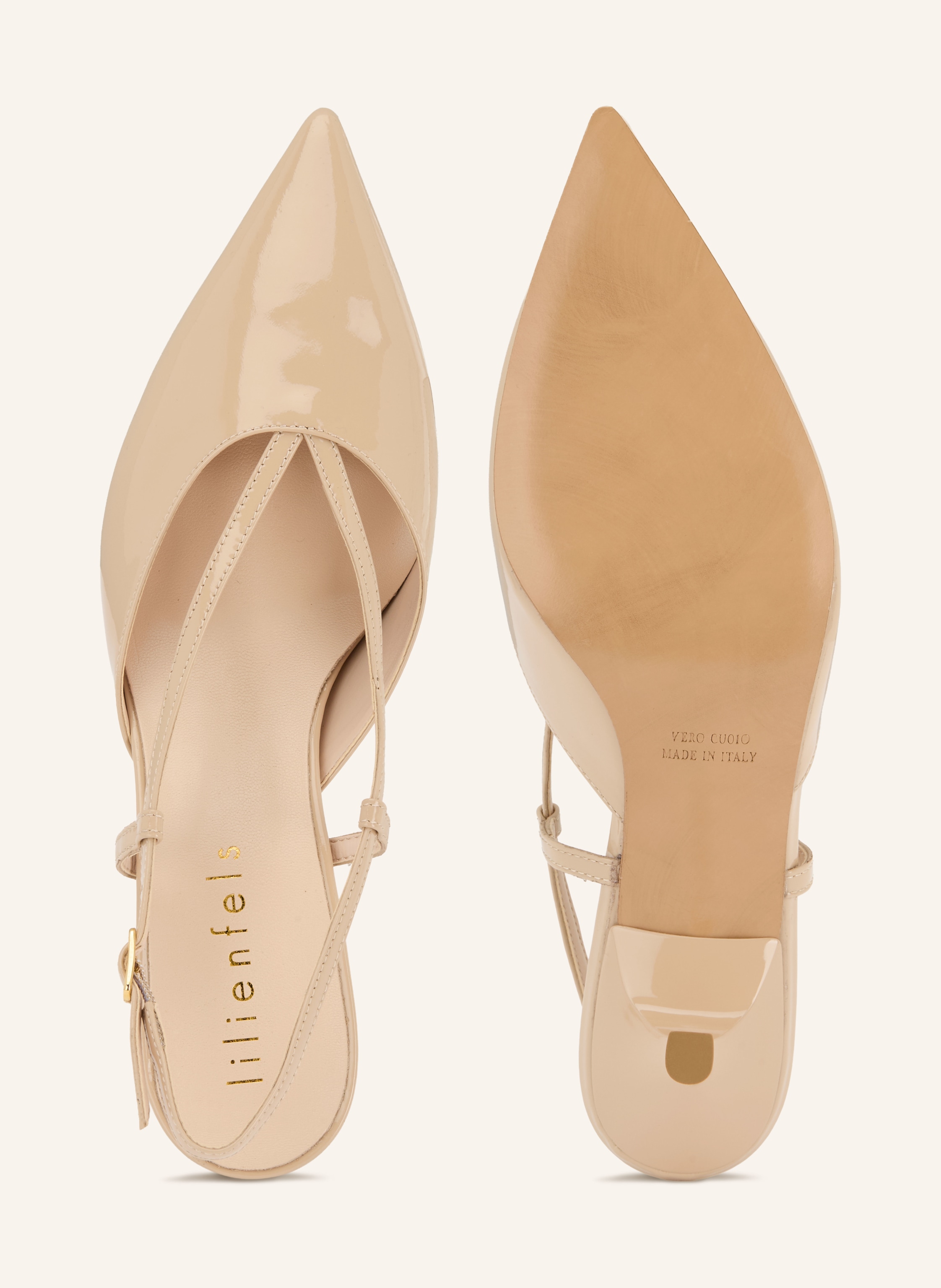 Thumbnail - Lilienfels Slingpumps beige