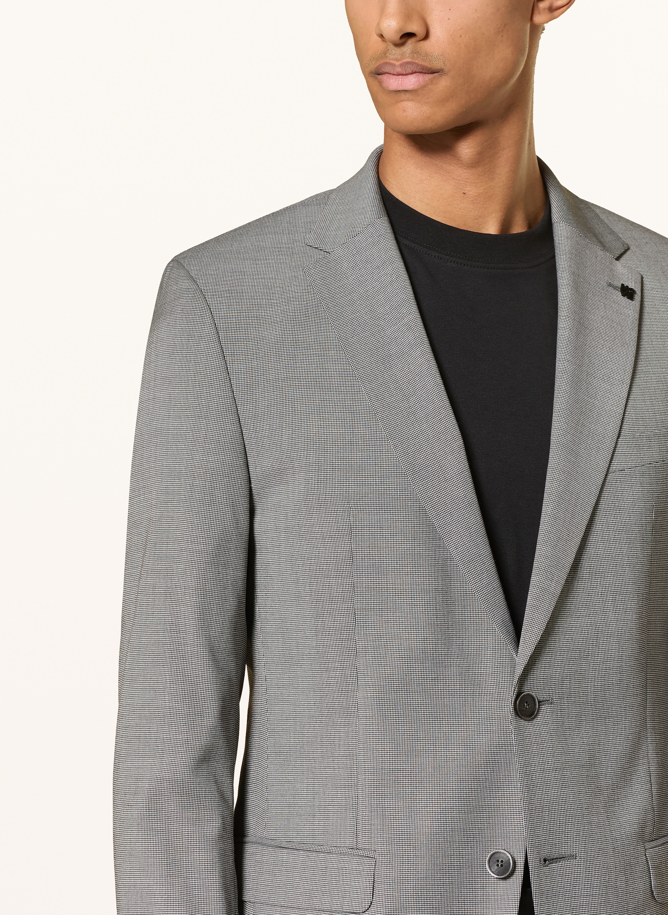 Thumbnail - Digel Move Anzug Anthony Slim Fit grau