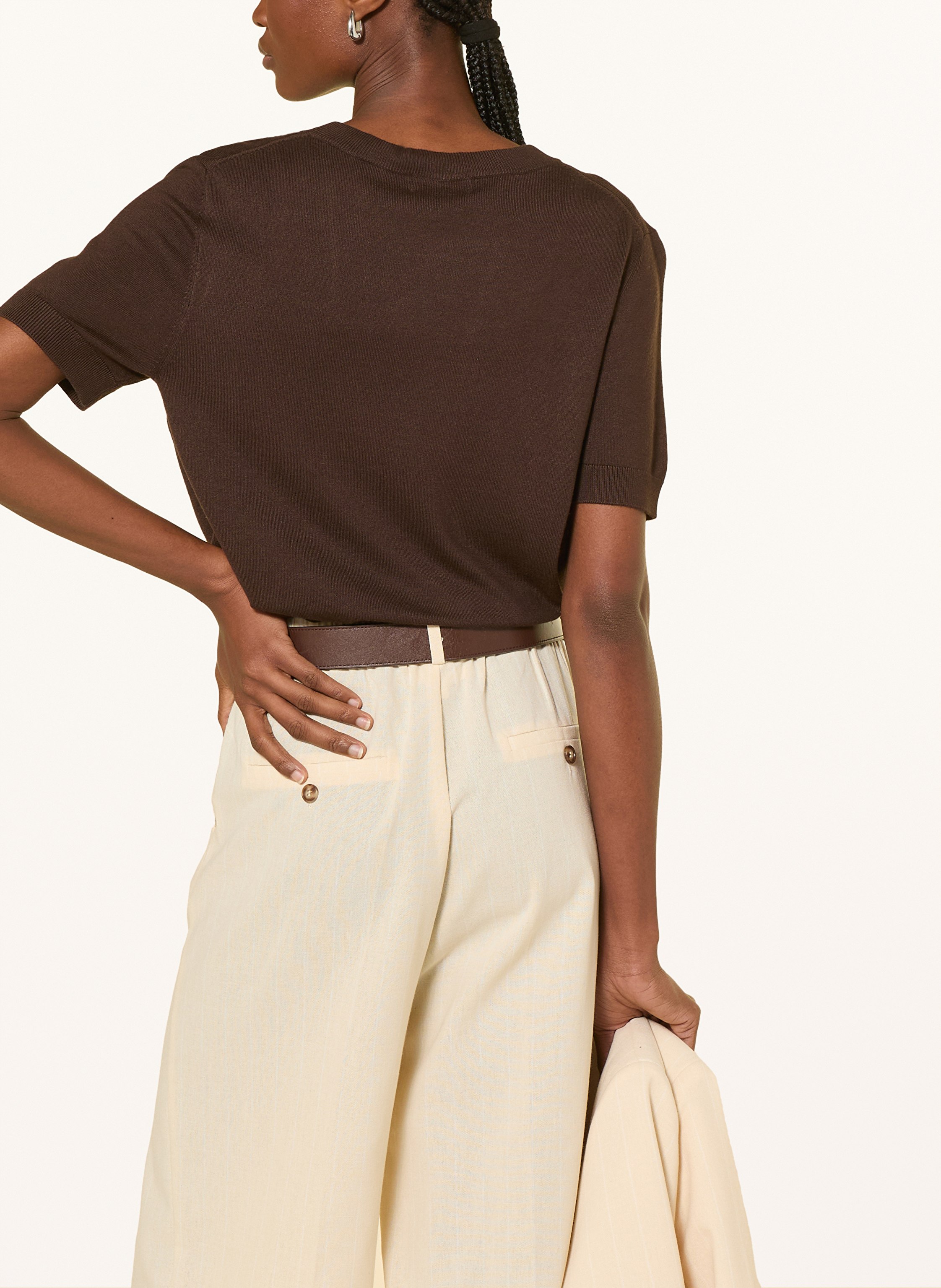 Darling Harbour Strickshirt braun – Bild 2