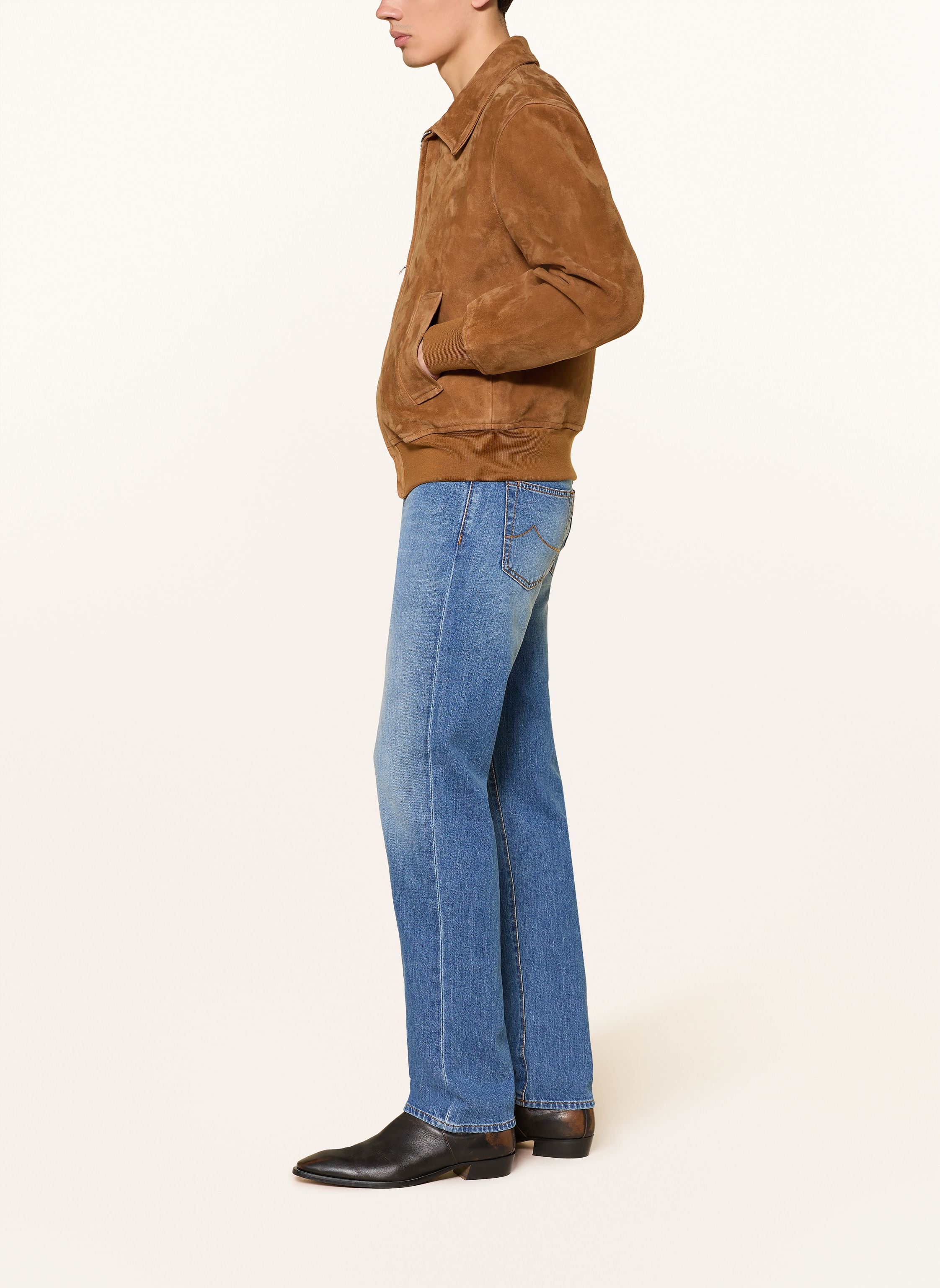 Thumbnail - Jacob Cohen Jeans Edo Regular Straight Fit blau