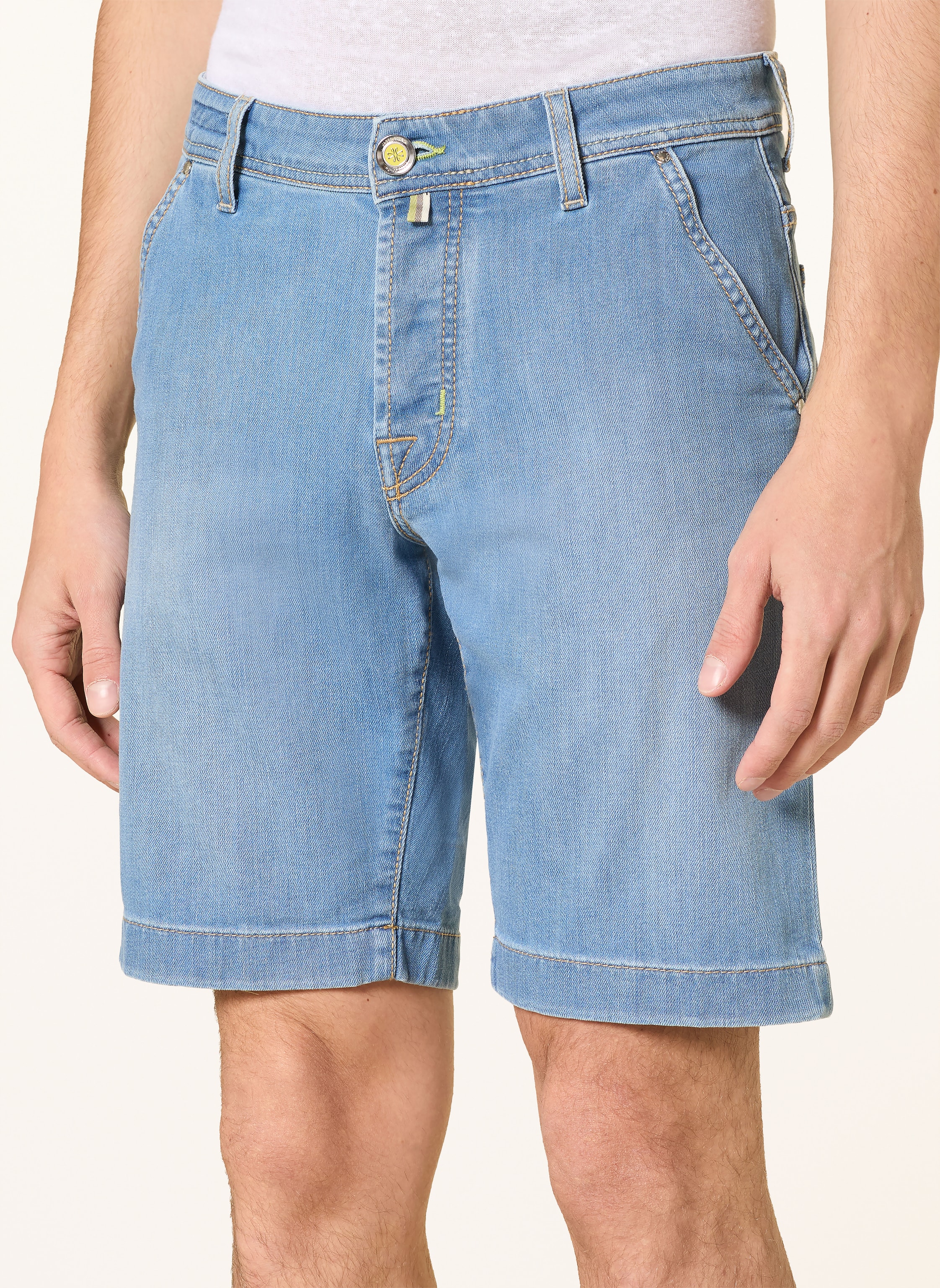 Thumbnail - Jacob Cohen Jeansshorts Slim Fit blau