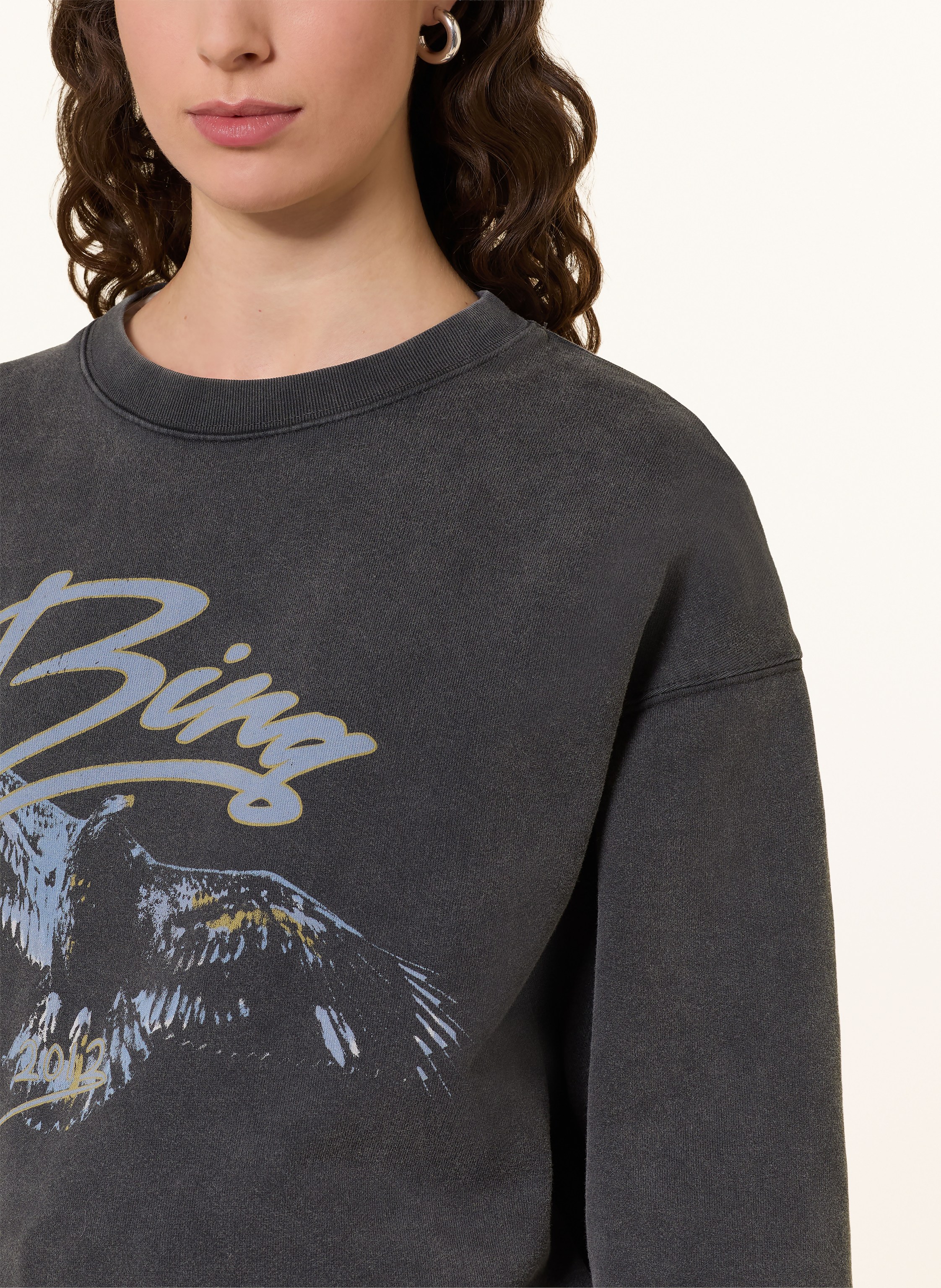 Thumbnail - Anine Bing Sweatshirt Spencer schwarz