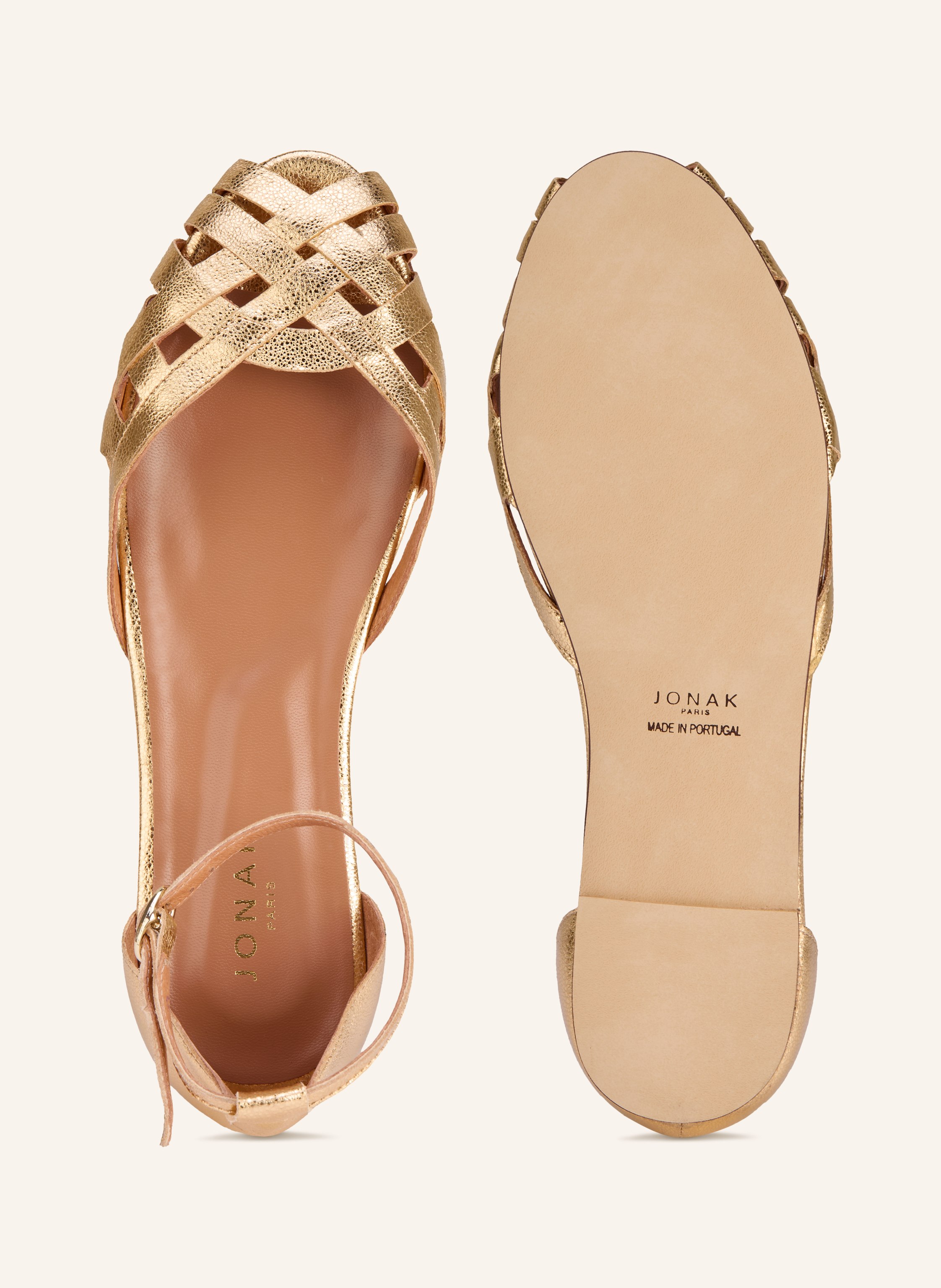 Thumbnail - Jonak Sandalen Doo gold