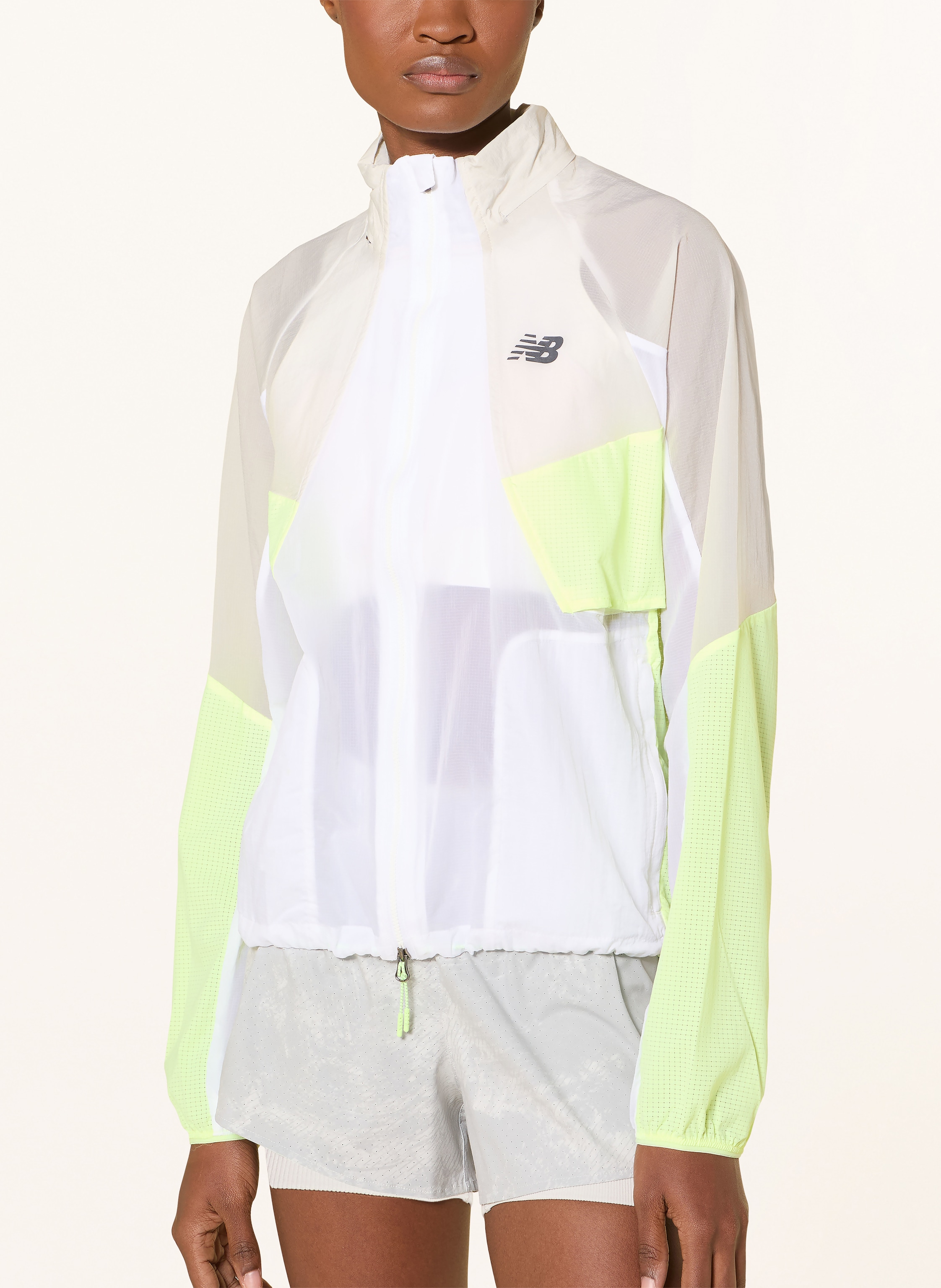 Thumbnail - New Balance Laufjacke Rc weiss