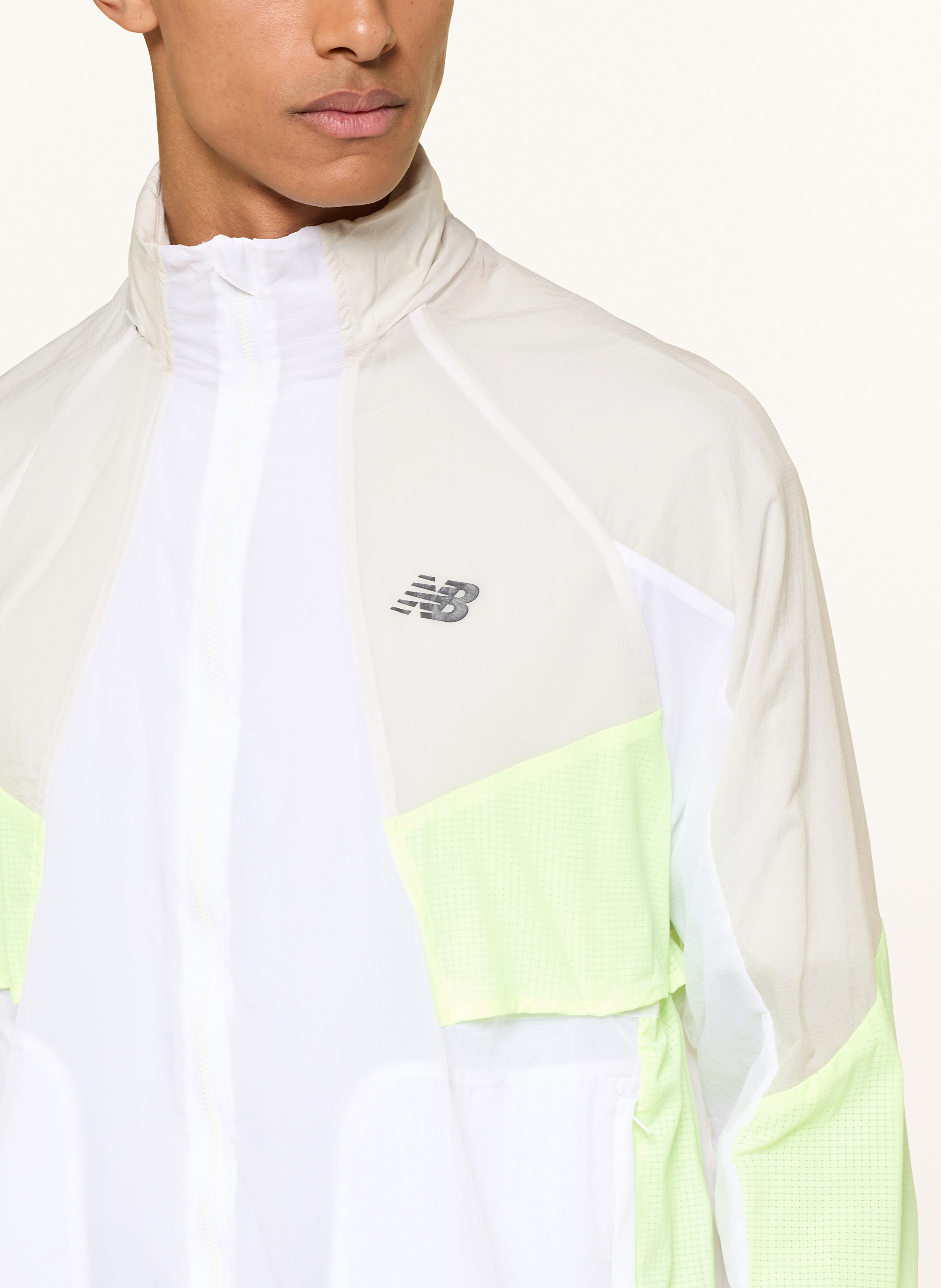 Thumbnail - New Balance Laufjacke Rc weiss