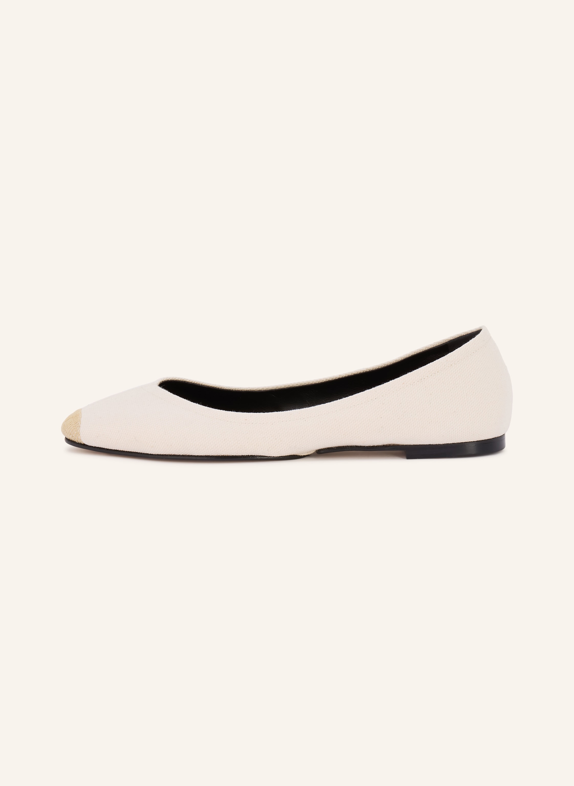 Thumbnail - Jacquemus Ballerinas Les Ballerines Ovalo beige
