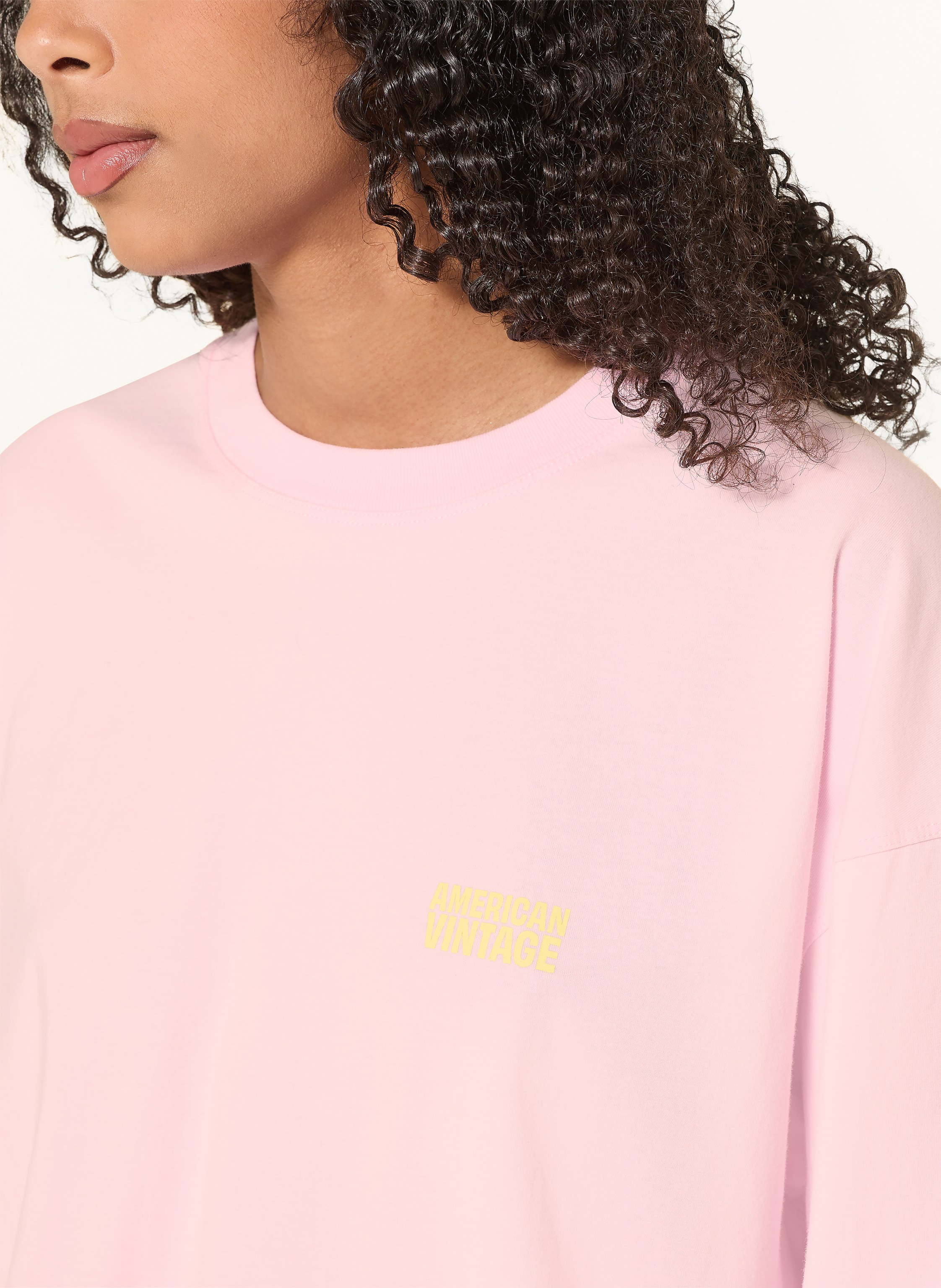 Thumbnail - American Vintage Longsleeve Gixy pink