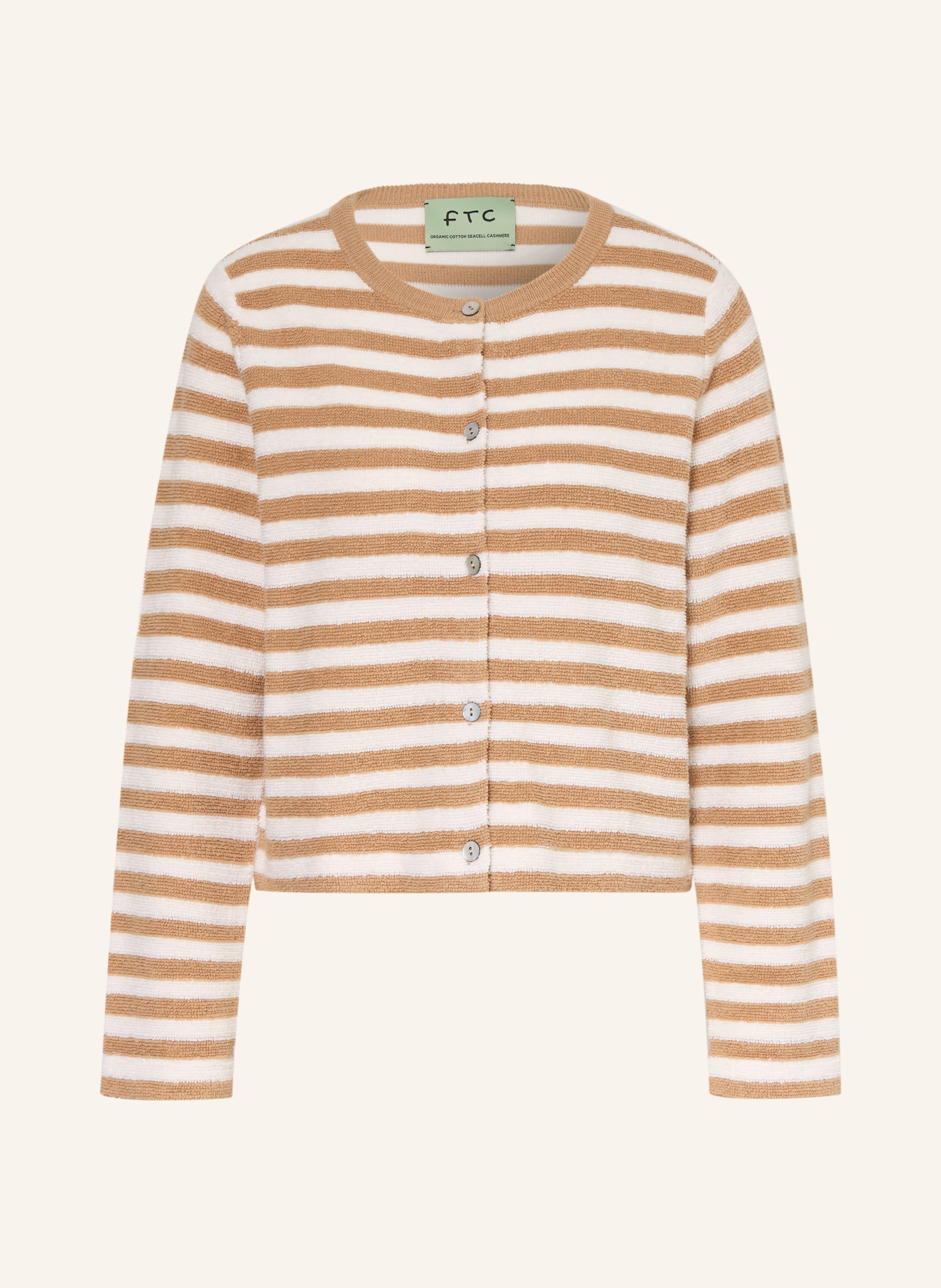 Ftc Cashmere Strickjacke braun
