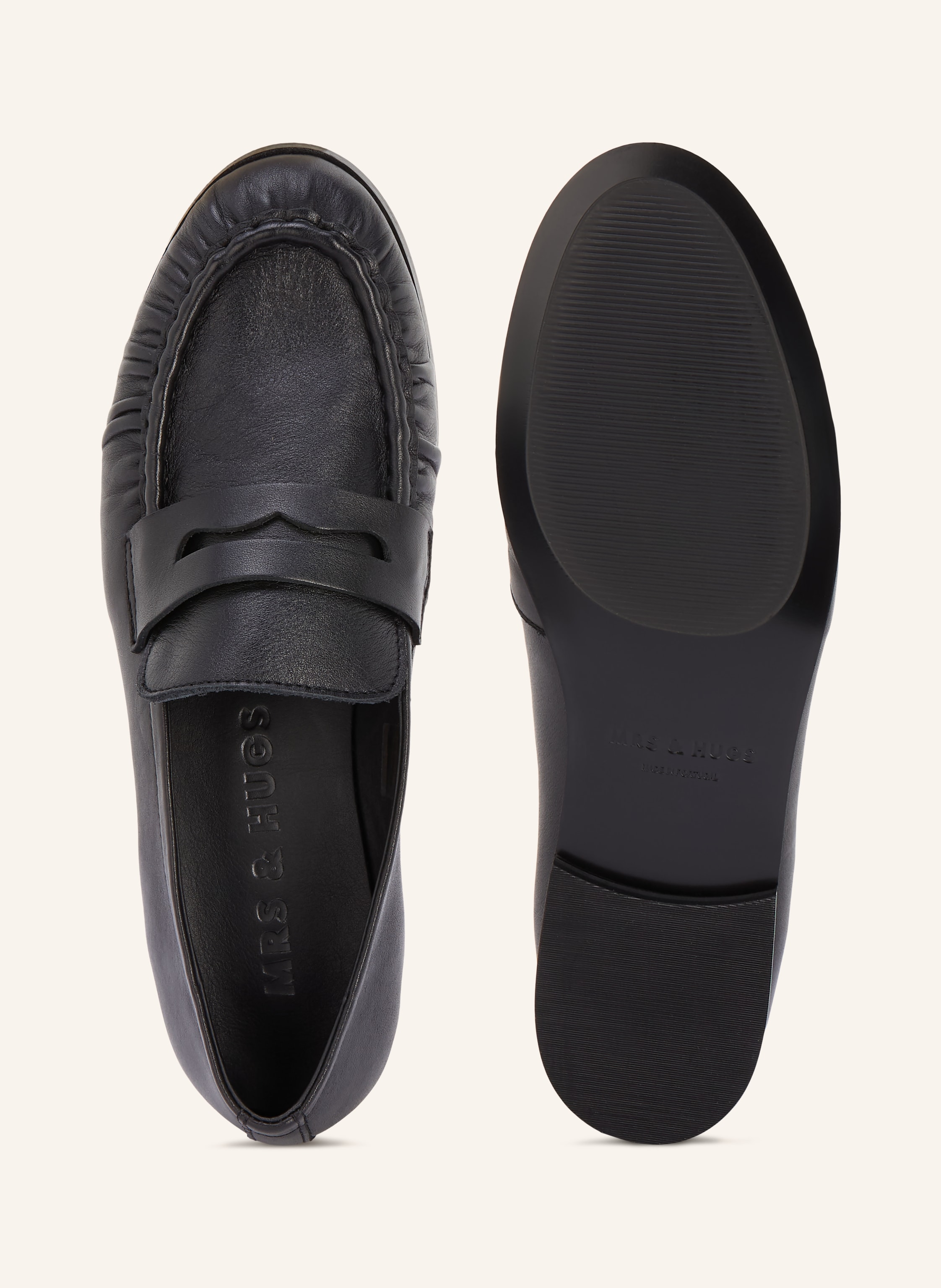 Thumbnail - Mrs & Hugs Penny-Loafer schwarz