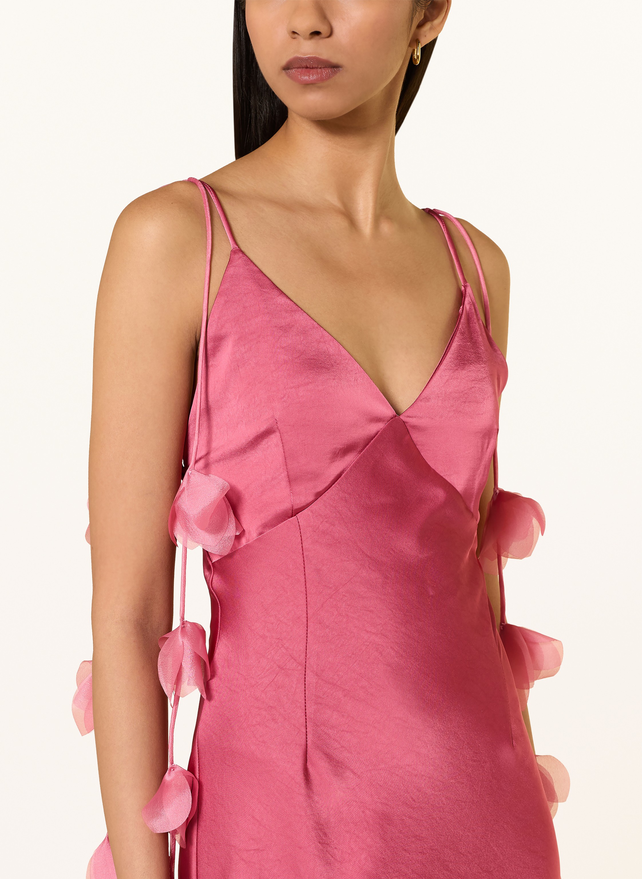 Thumbnail - Neo Noir Satinkleid Colly pink