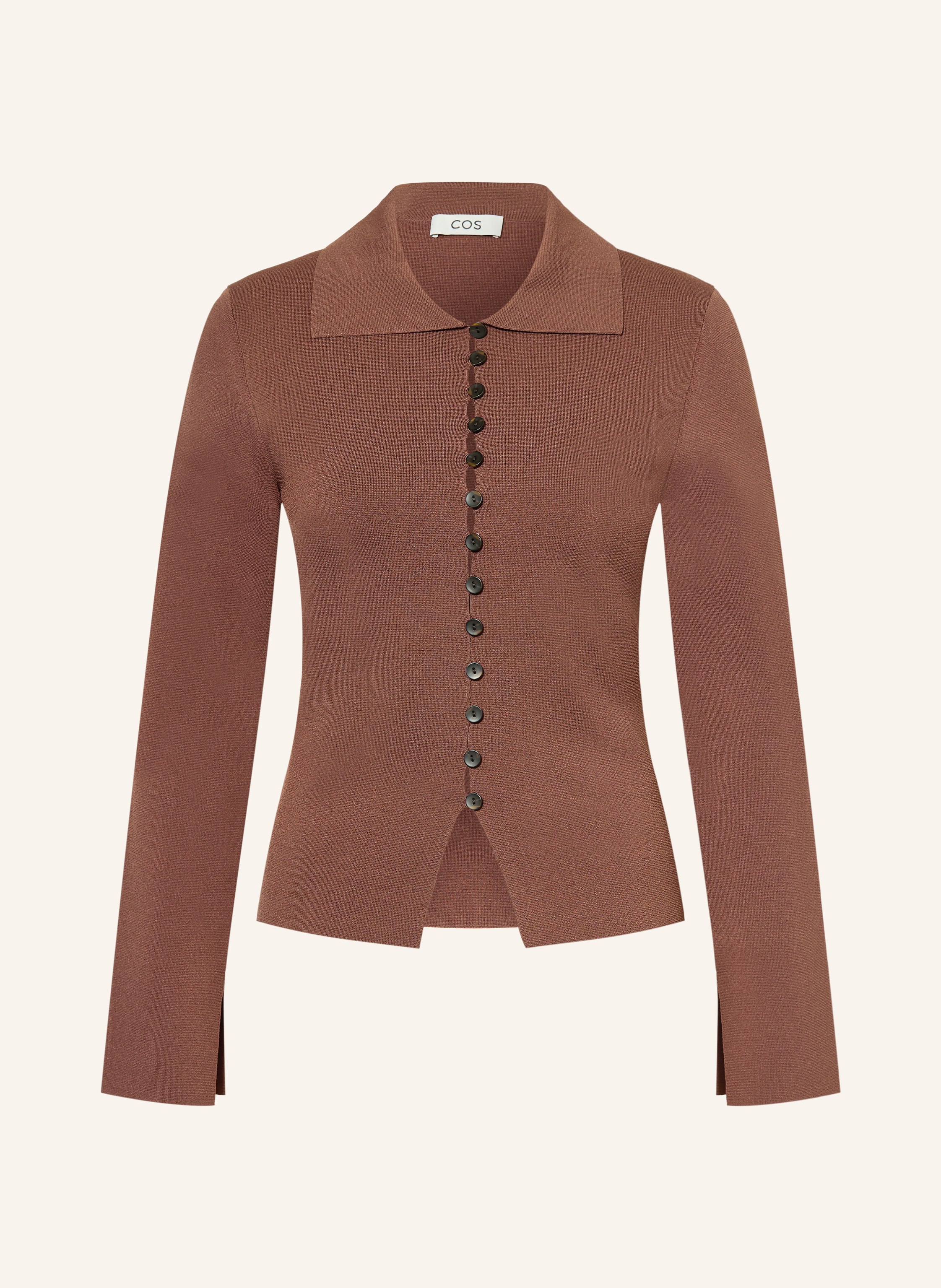 Cos Strickjacke braun