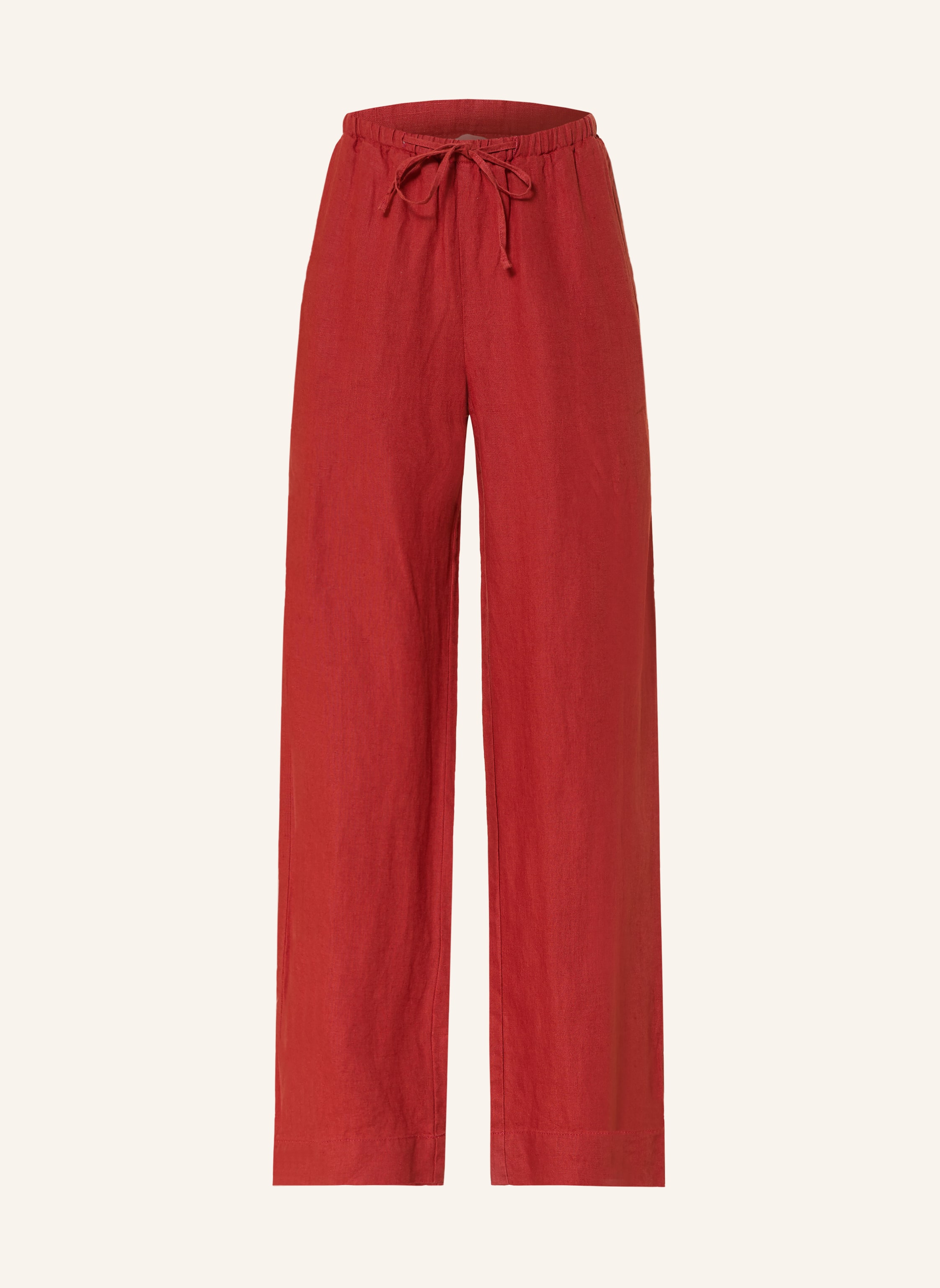 Marc O'polo Leinenhose rot