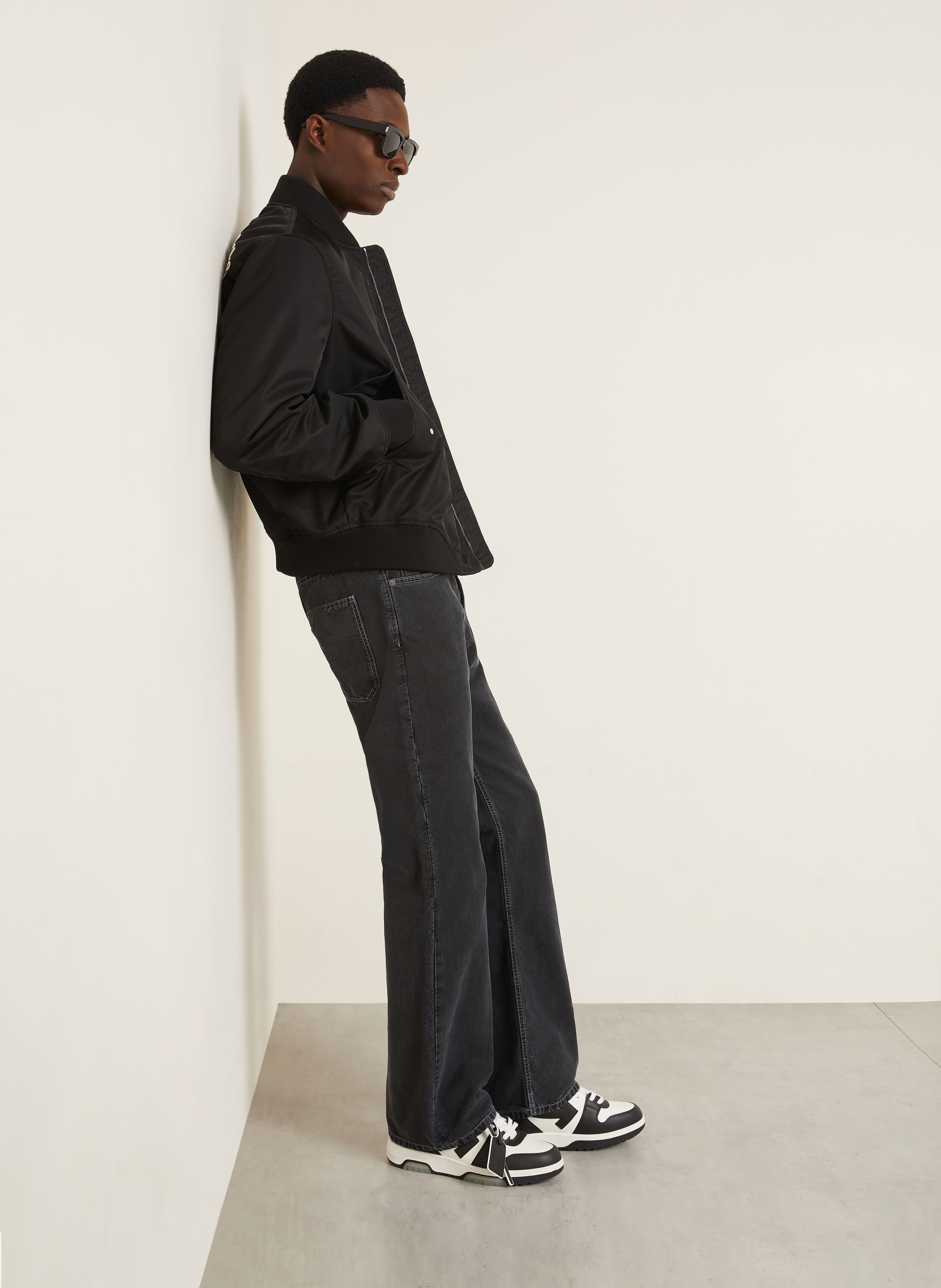 Thumbnail - Off-White Jeans Half Arrow Slim Relaxed Fit schwarz