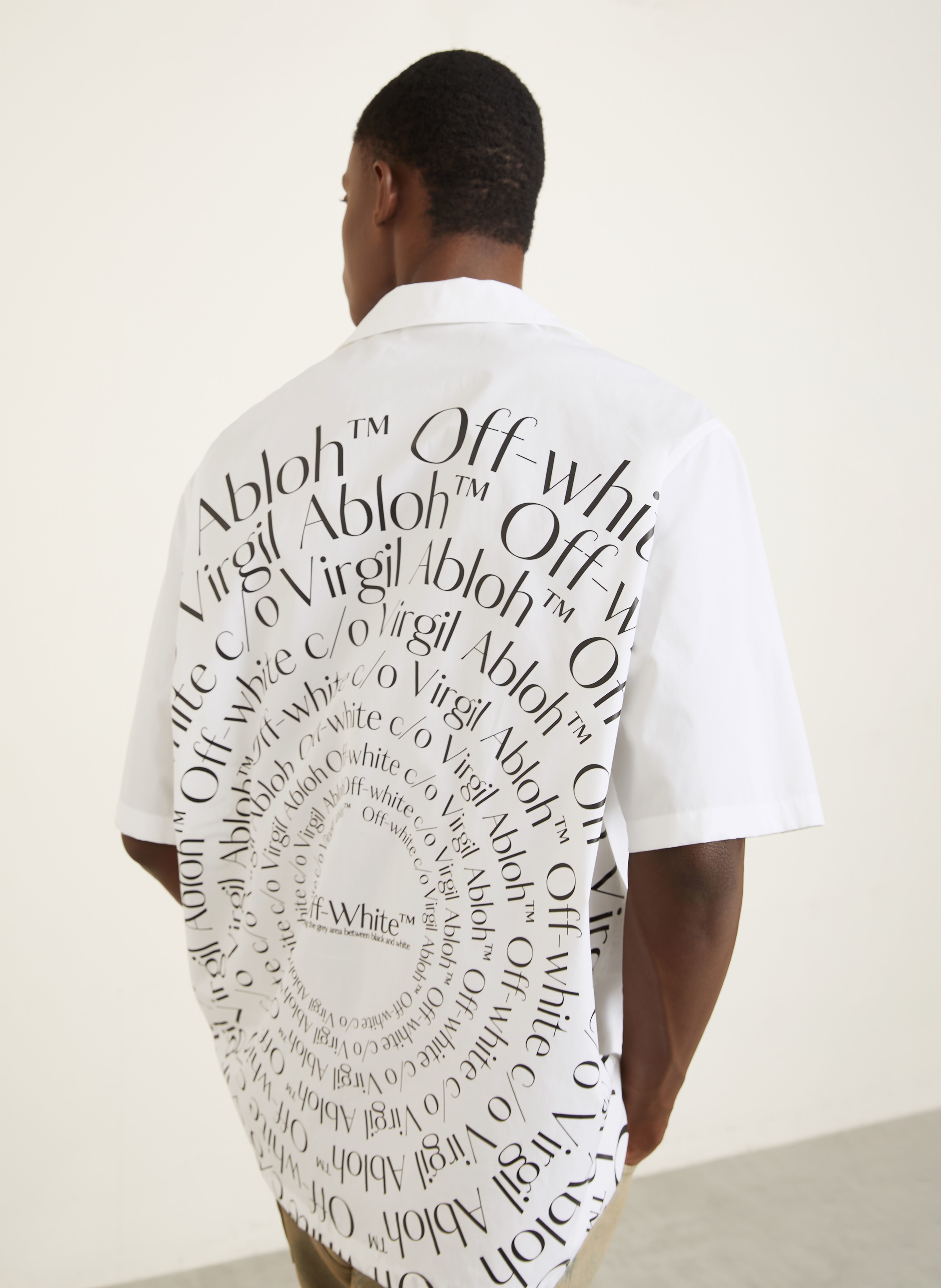 Thumbnail - Off-White Resorthemd Comfort Fit weiss