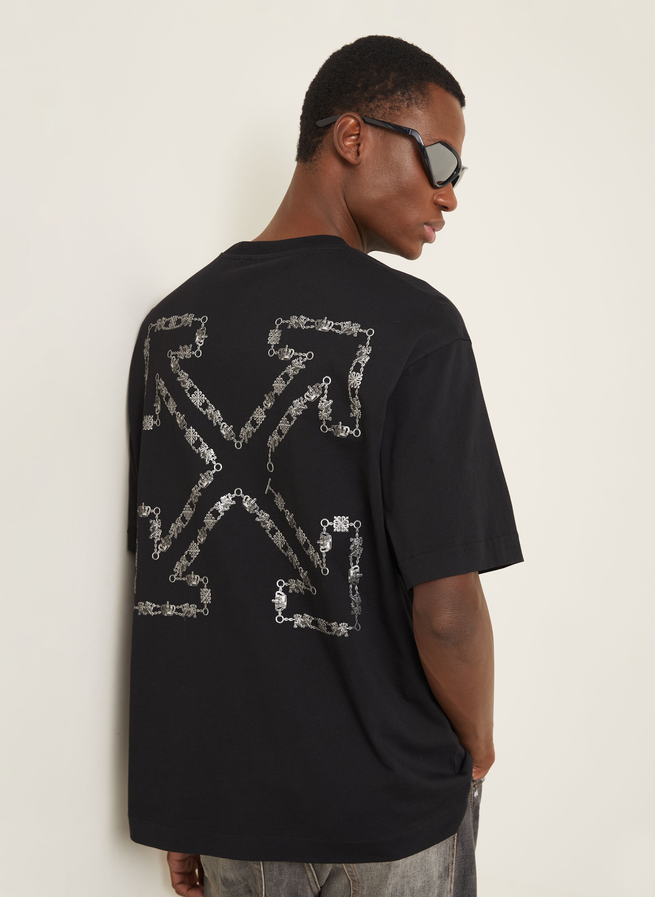 Thumbnail - Off-White T-Shirt schwarz