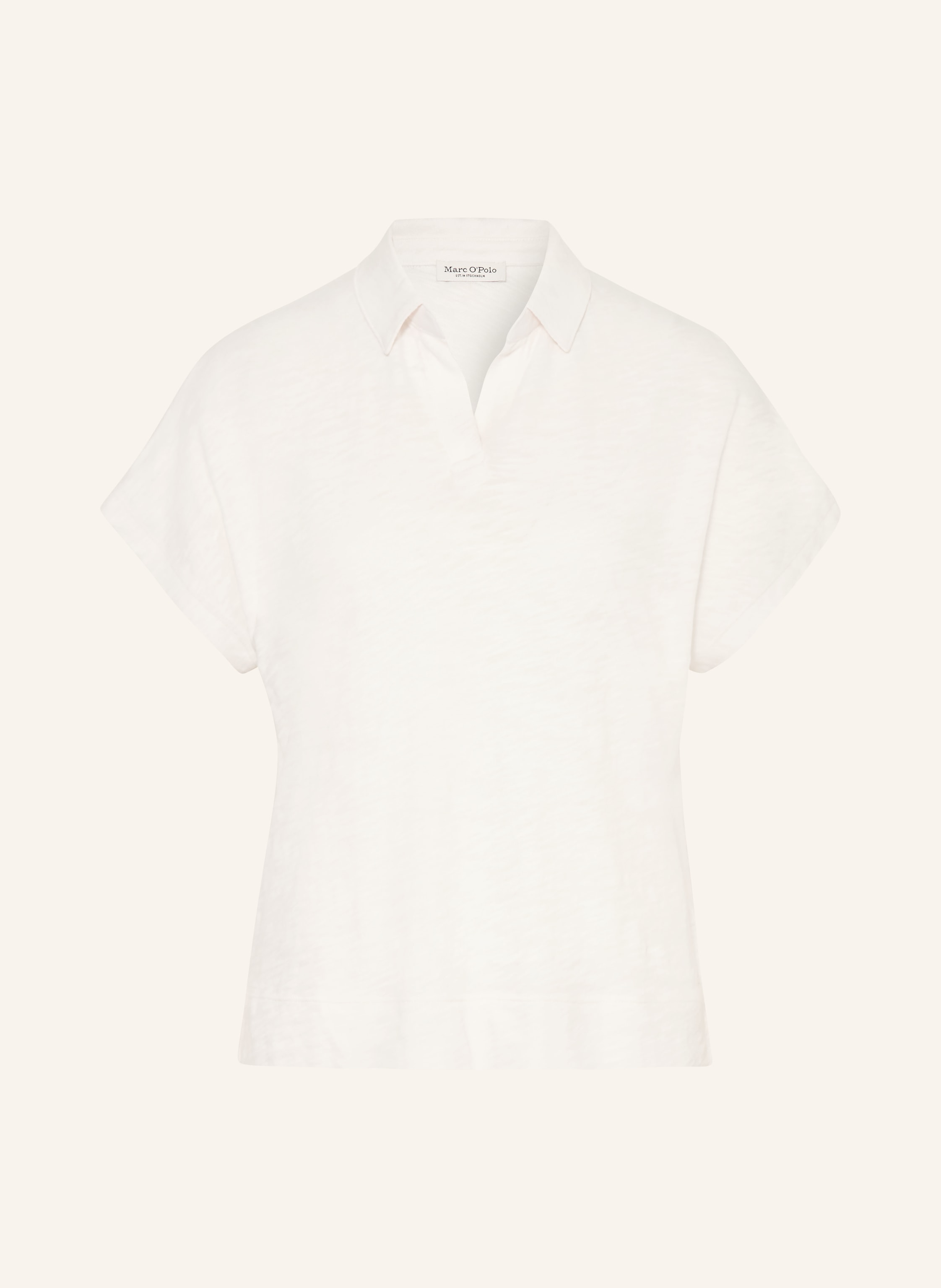 Marc O'polo Jersey-Poloshirt weiss