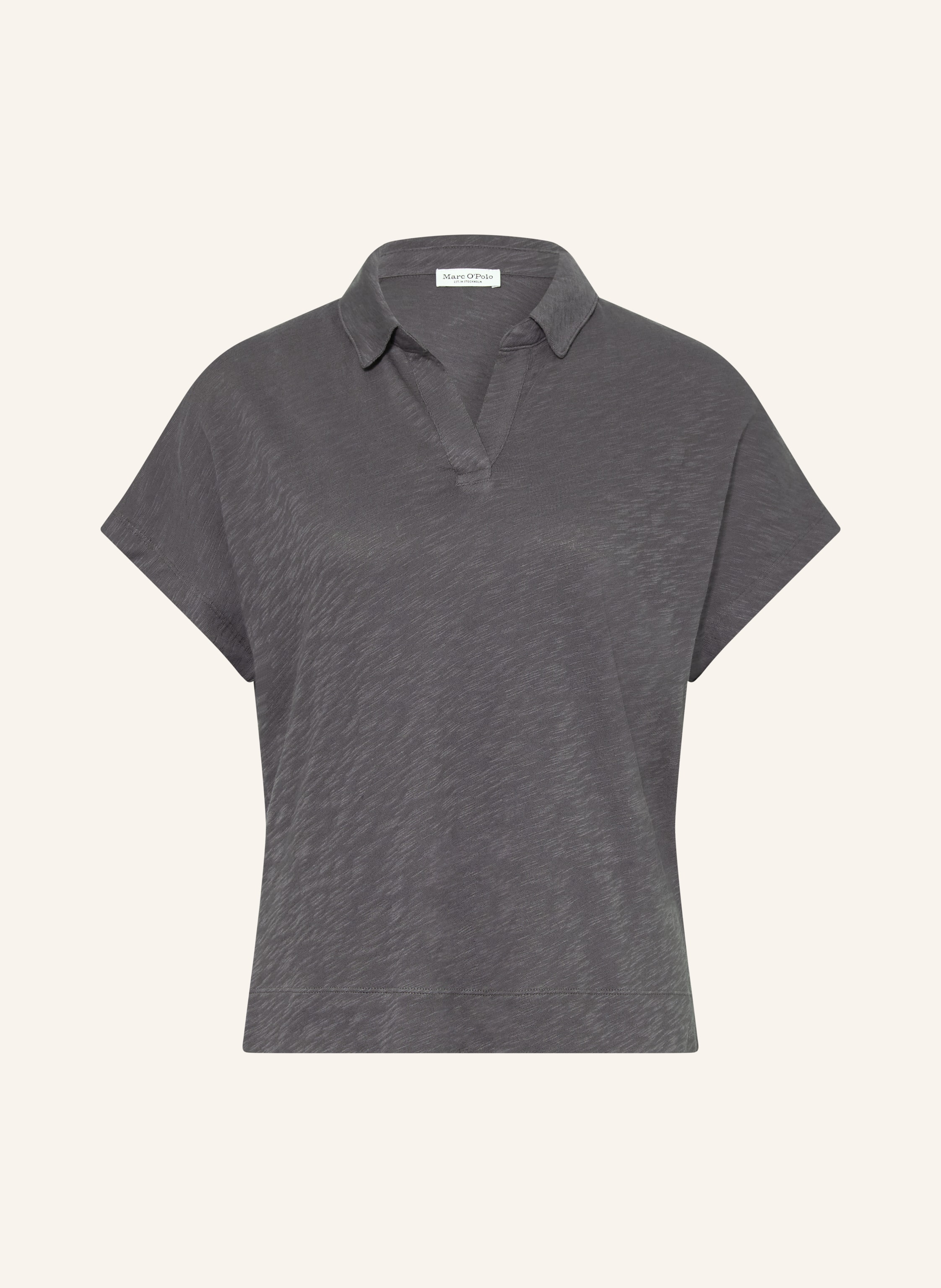 Marc O'polo Jersey-Poloshirt grau