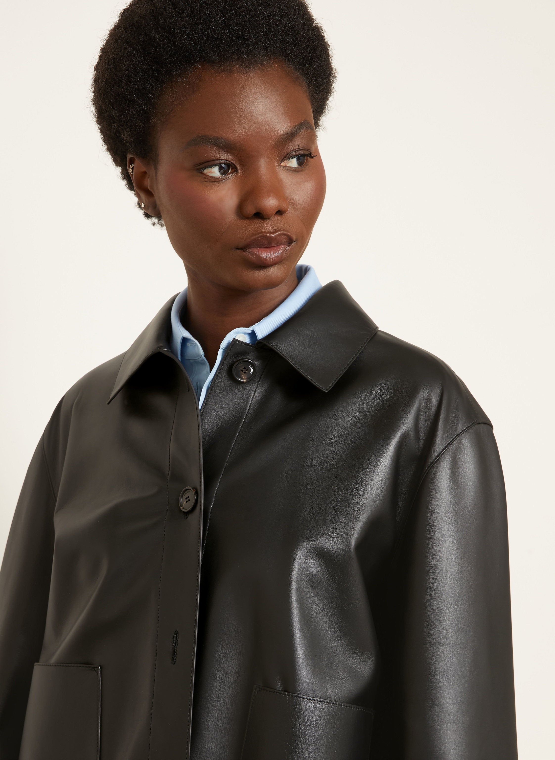 Thumbnail - Loewe Lederjacke schwarz