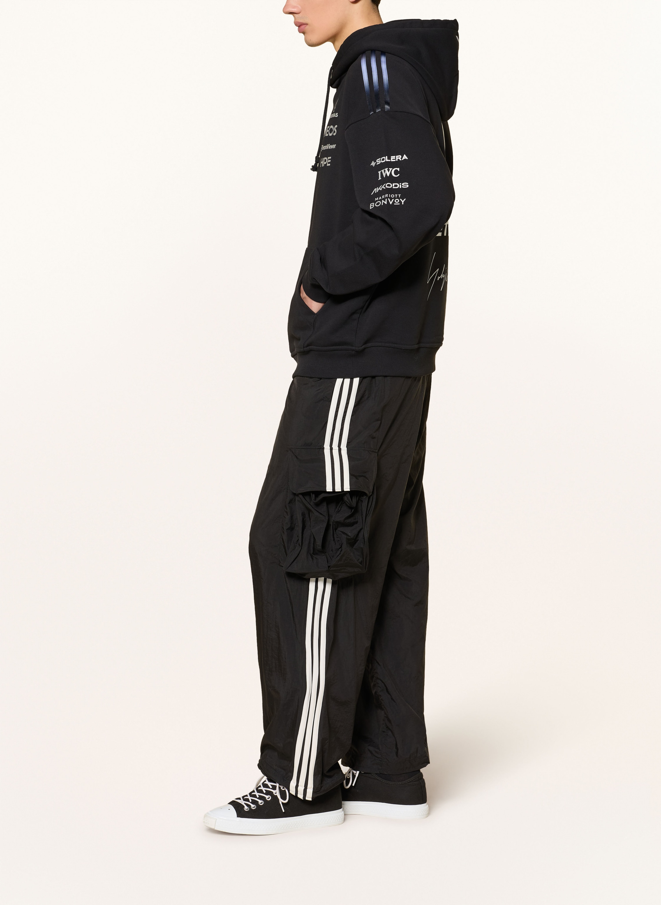 Thumbnail - Y-3 Hoodie Mercedes - Amg Petronas Formula One Team schwarz