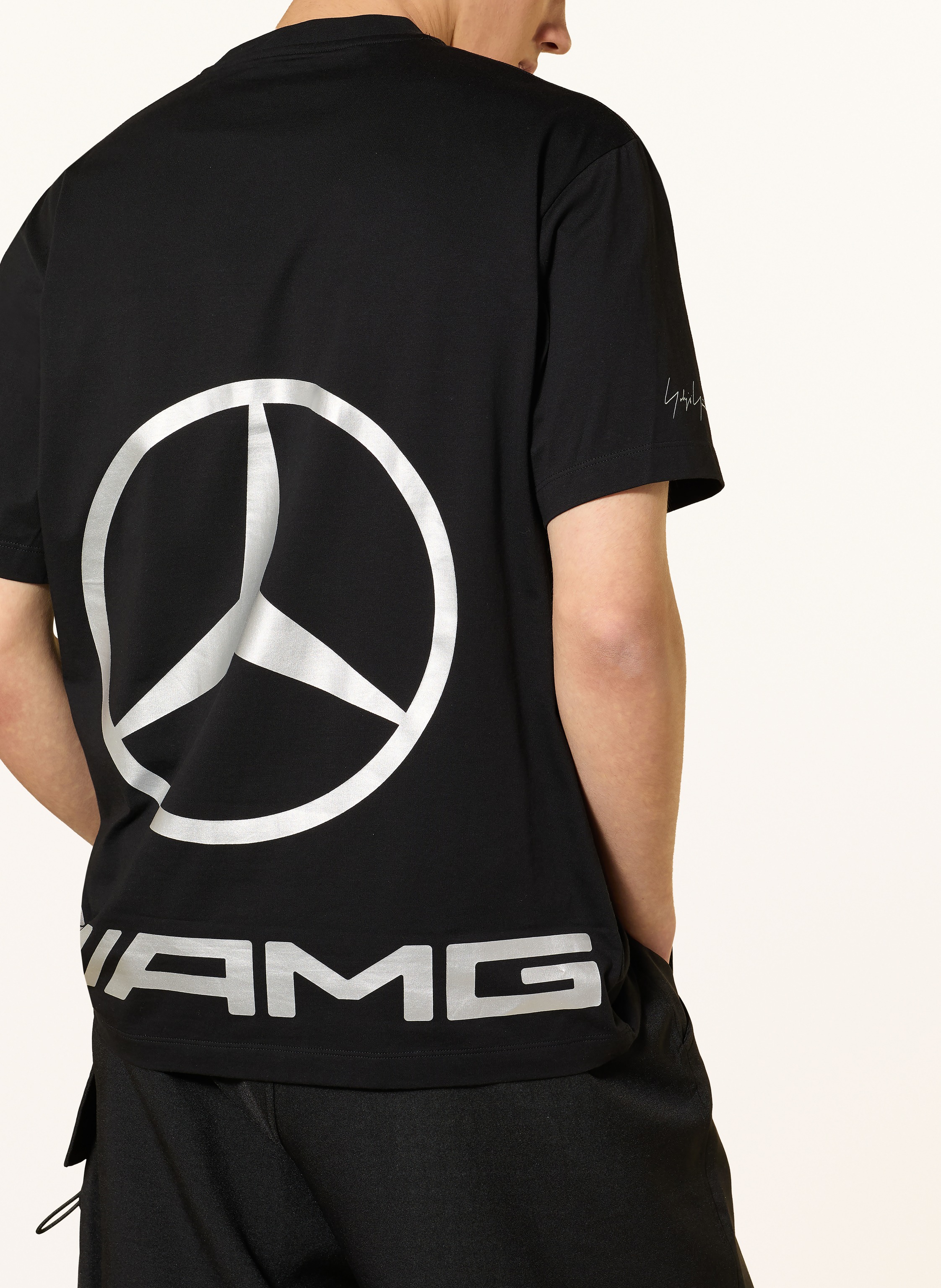 Thumbnail - Y-3 T-Shirt Mercedes Amg Petronas f1 Star schwarz