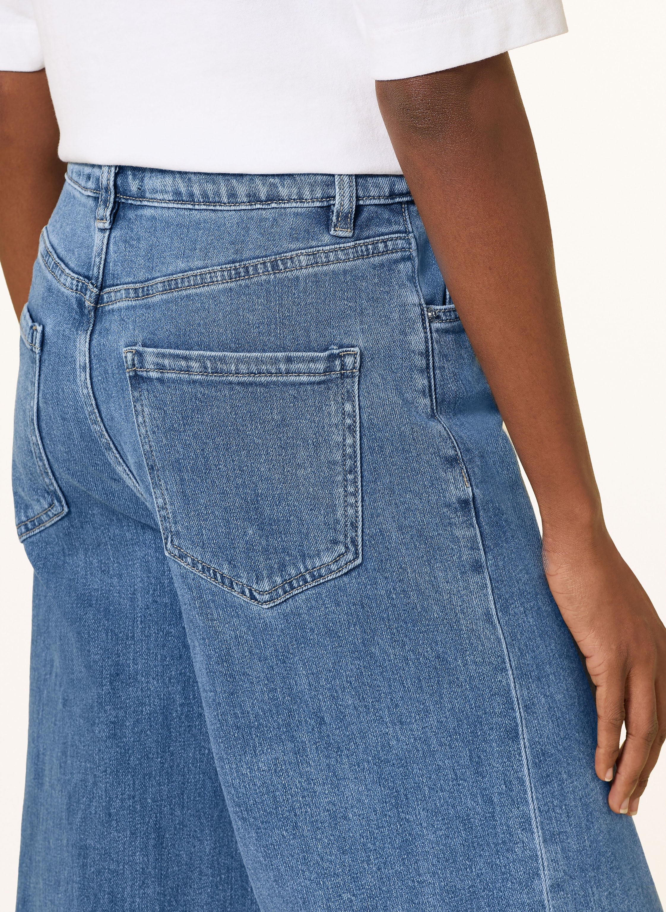 Thumbnail - Miss Goodlife Flared Jeans blau