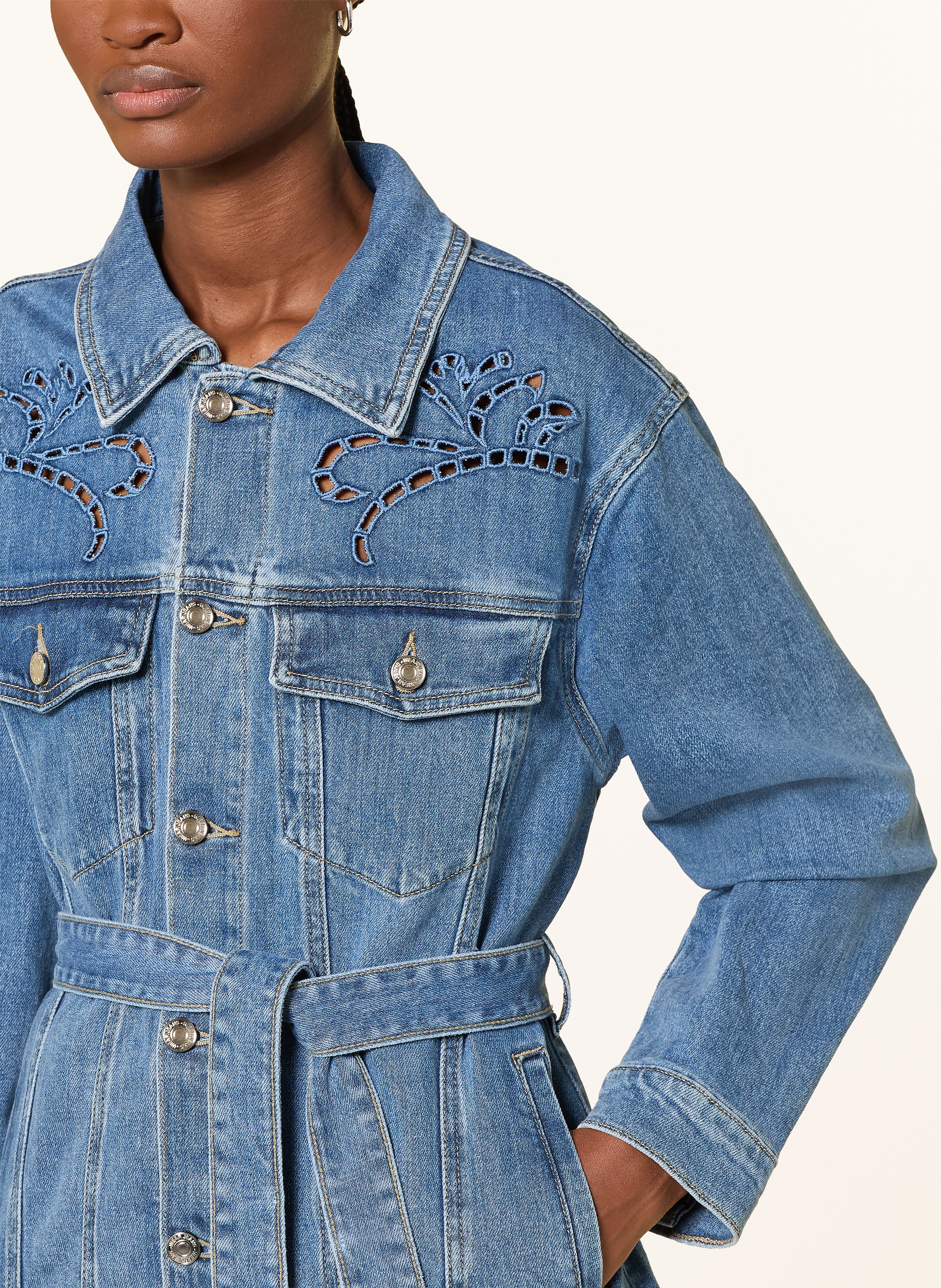 Thumbnail - Miss Goodlife Jeansjacke blau