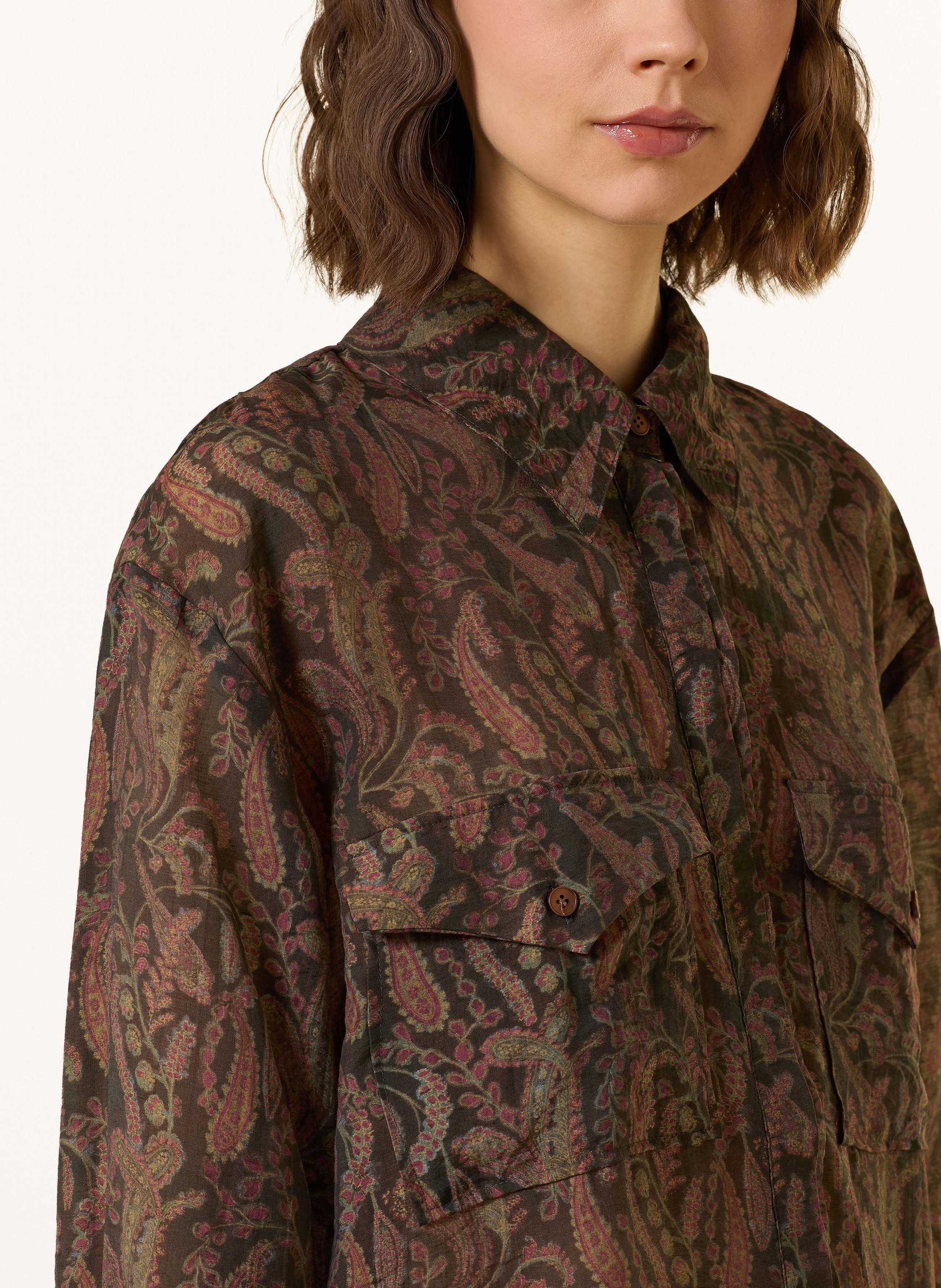 Thumbnail - Ba&Sh Hemdbluse Tao gruen