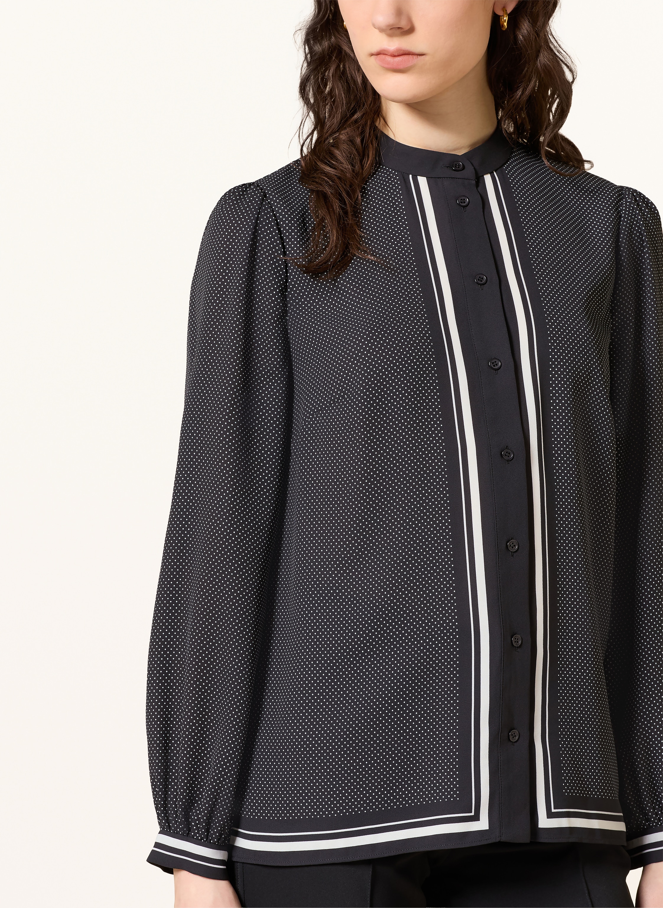 Thumbnail - Hobbs Schluppenbluse Valerie blau