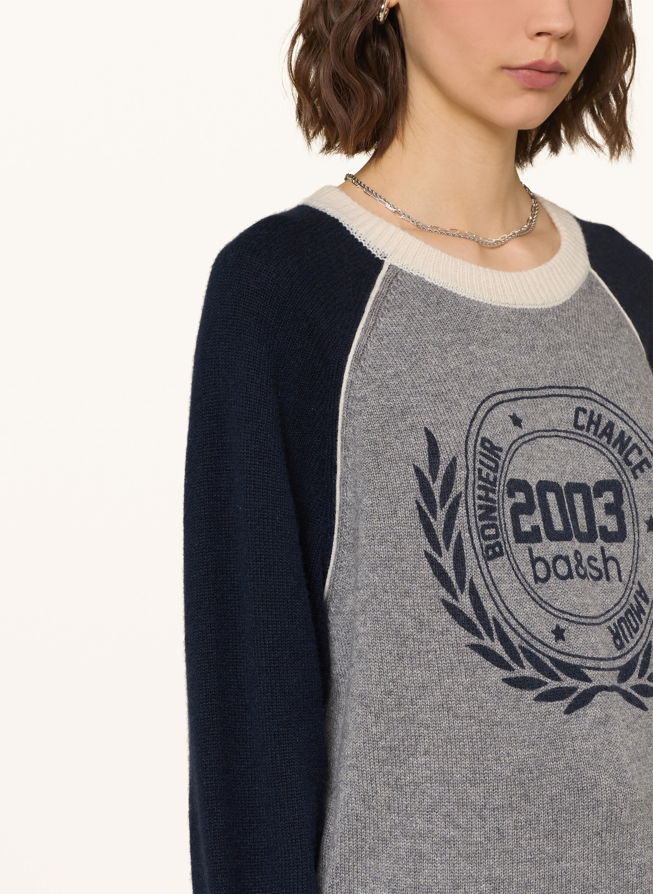 Thumbnail - Ba&Sh Cashmere-Pullover Collette blau