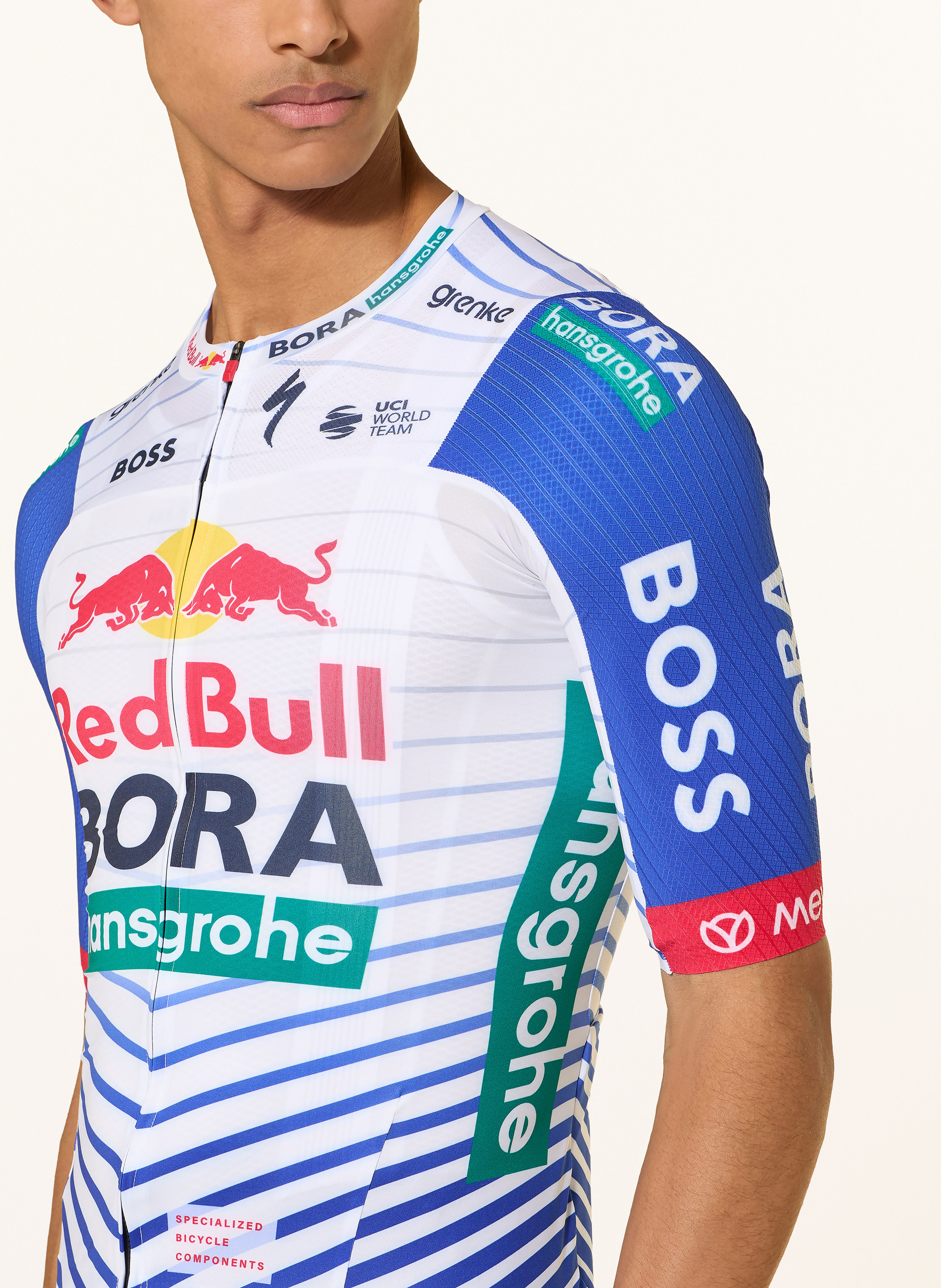 Thumbnail - Specialized Radtrikot Red Bull-Bora-Hansgrohe weiss