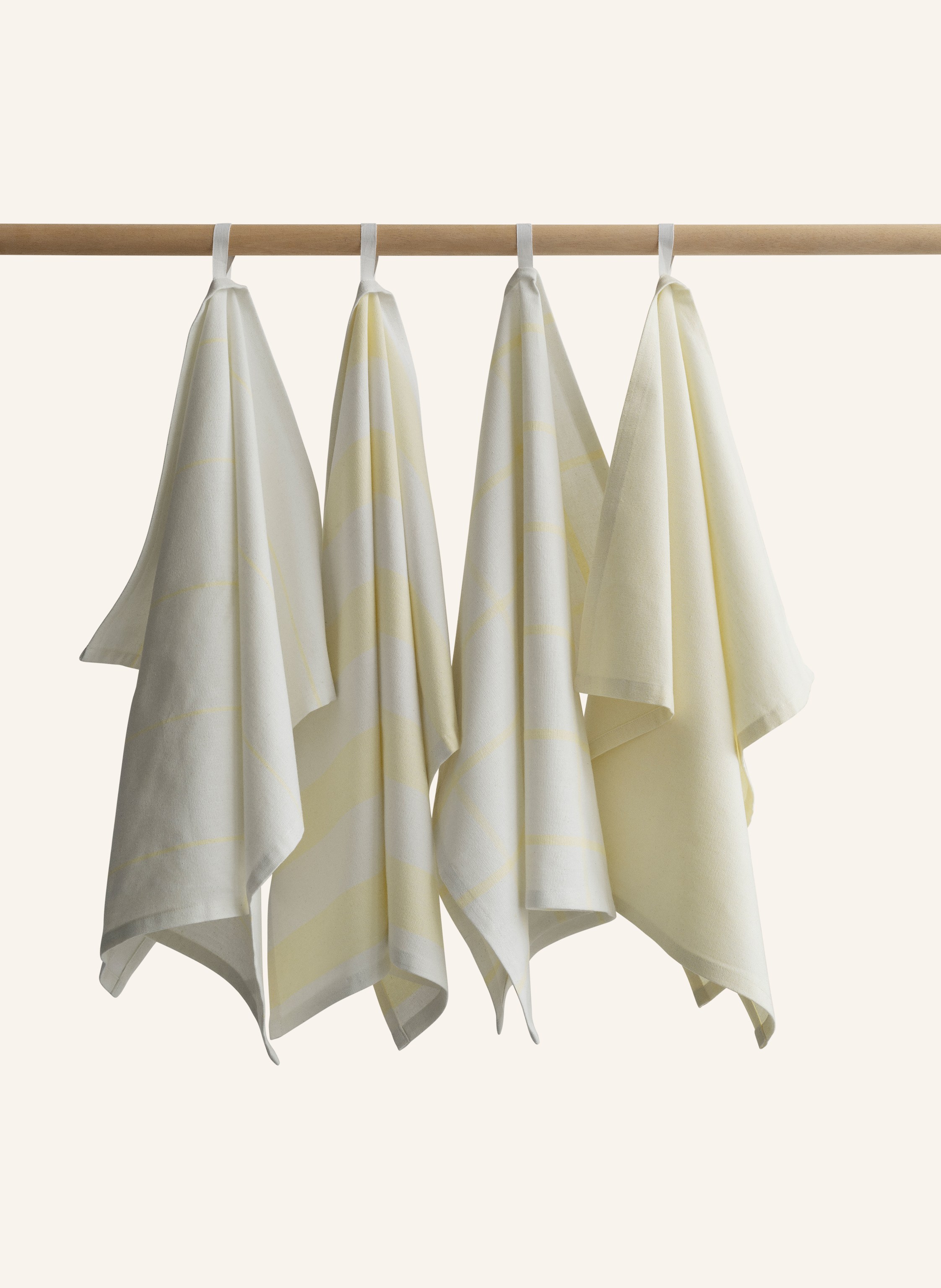 Thumbnail - Blomus 2er-Set Geschirrtücher Taulo weiss