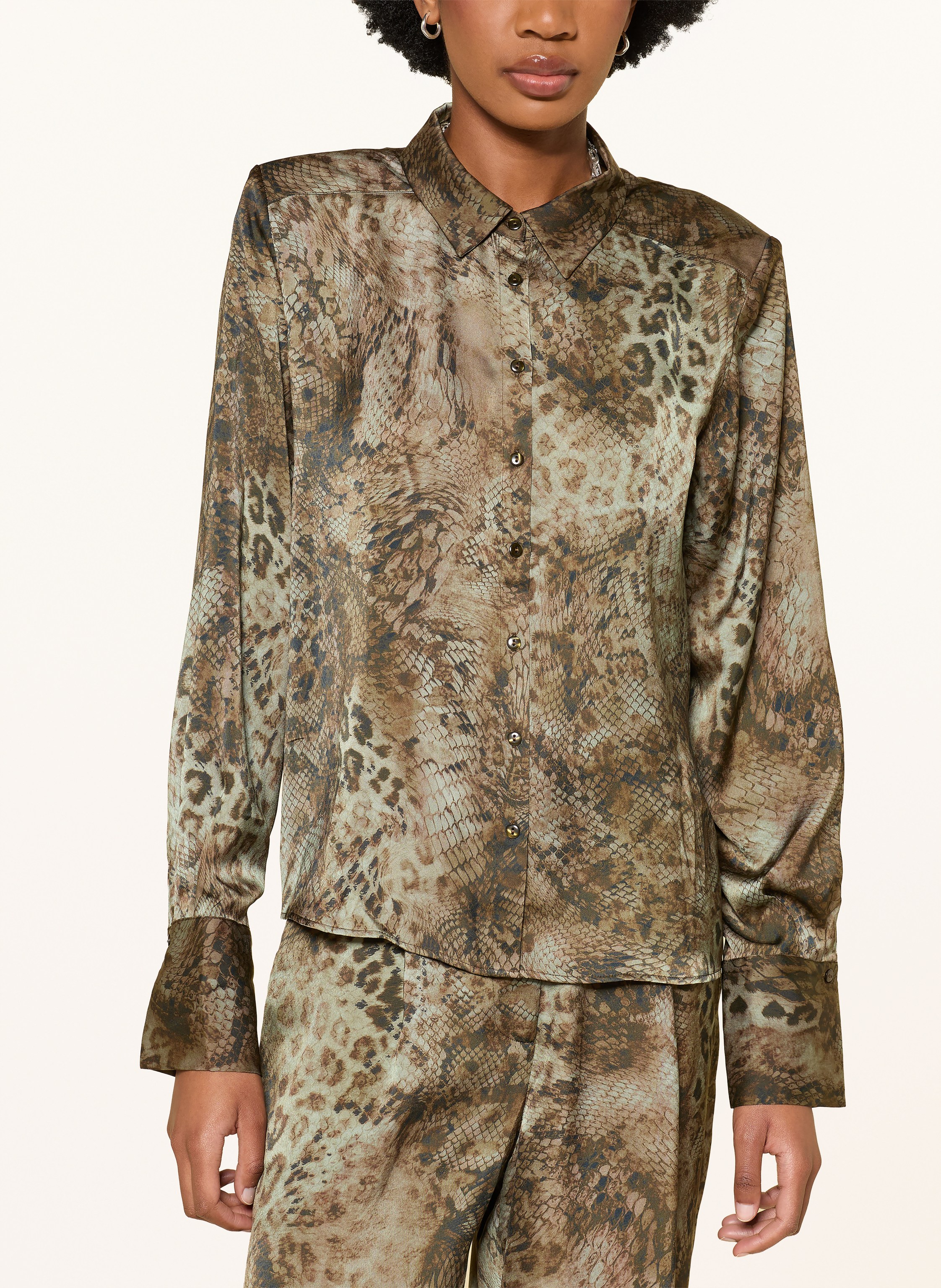 Thumbnail - Ba&Sh Hemdbluse Cornelia gruen