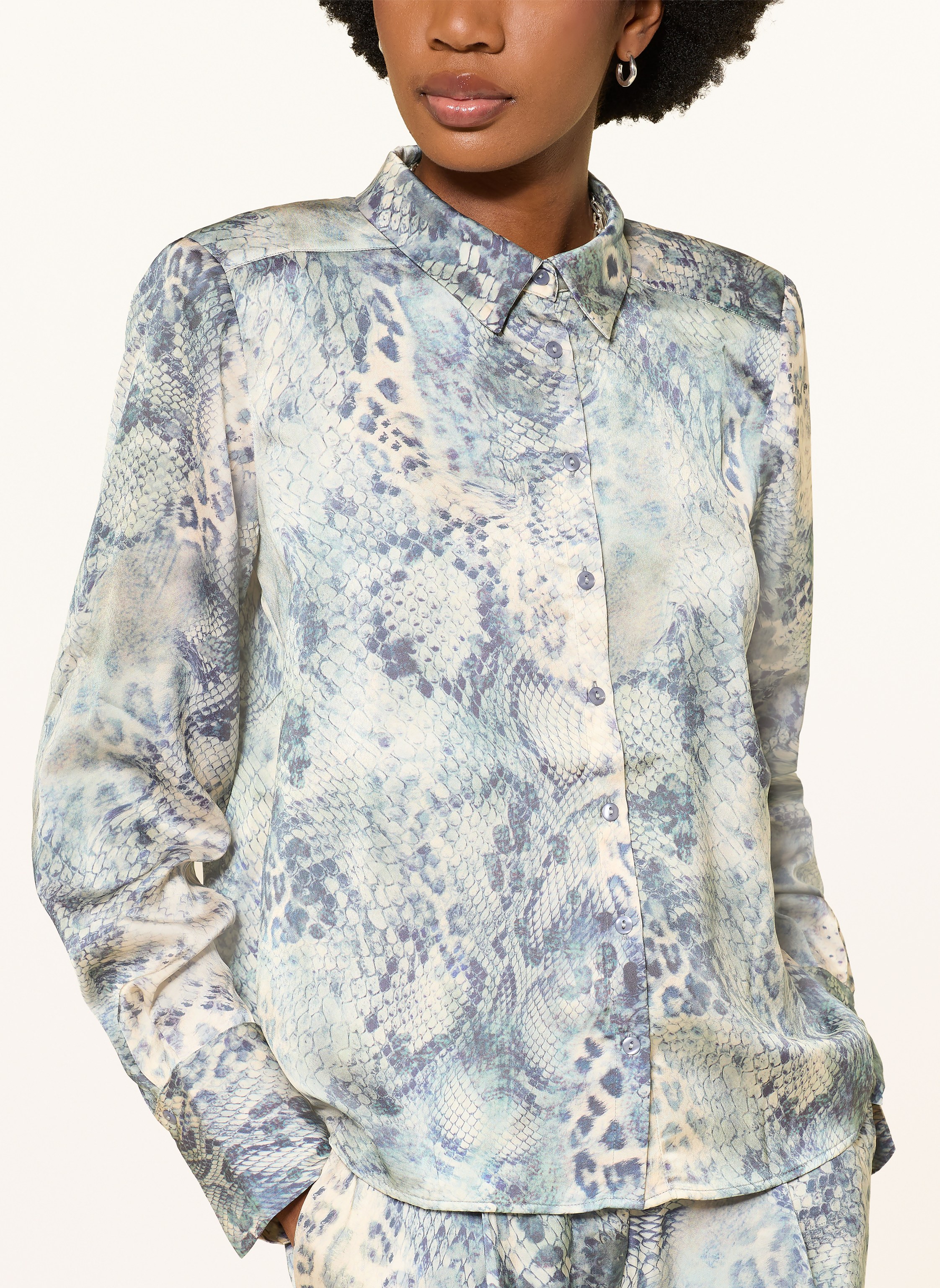 Thumbnail - Ba&Sh Hemdbluse Cornelia blau