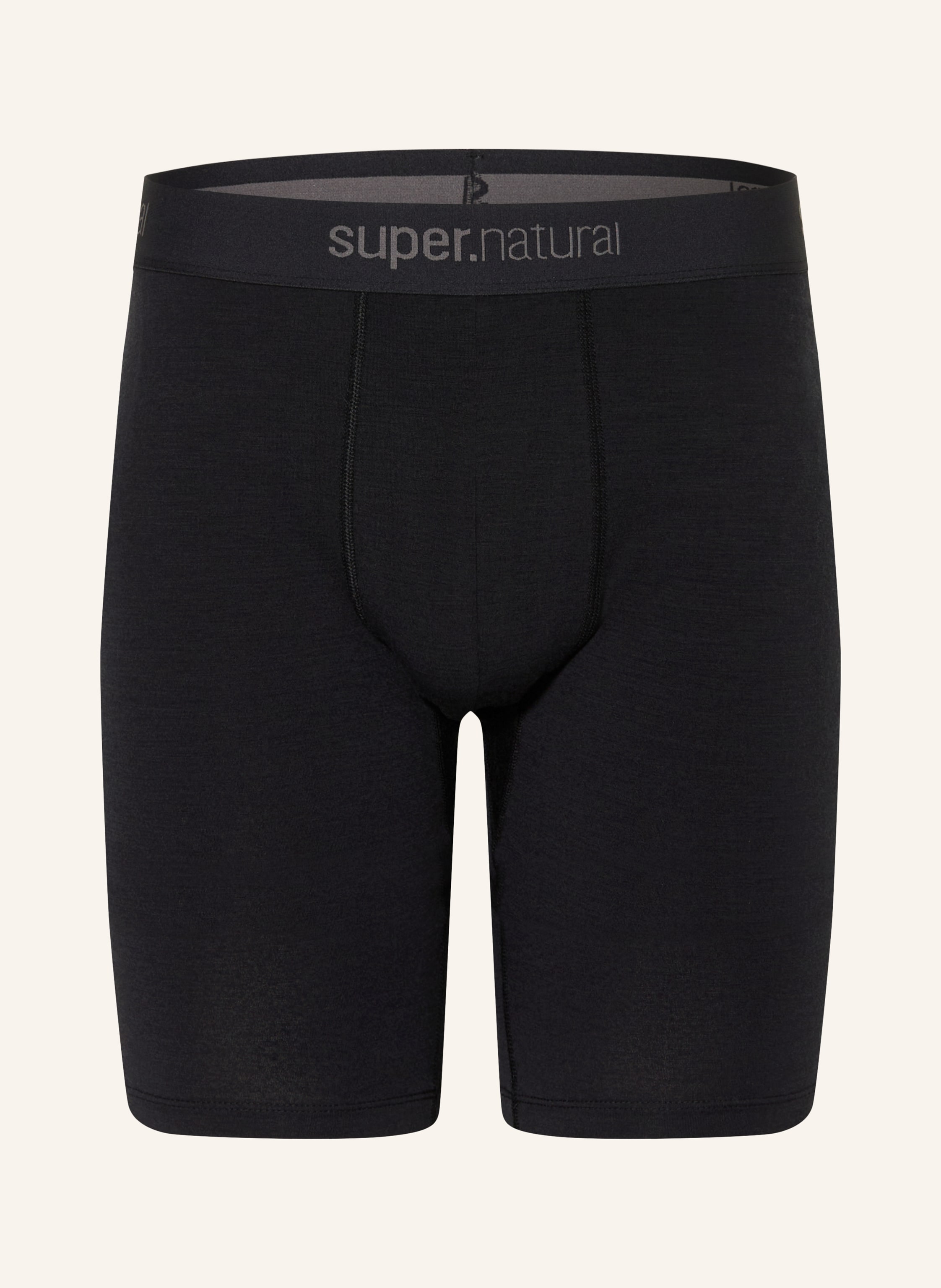 Super.Natural Funktionswäsche-Shorts tundra175 Mit Merinowolle schwarz
