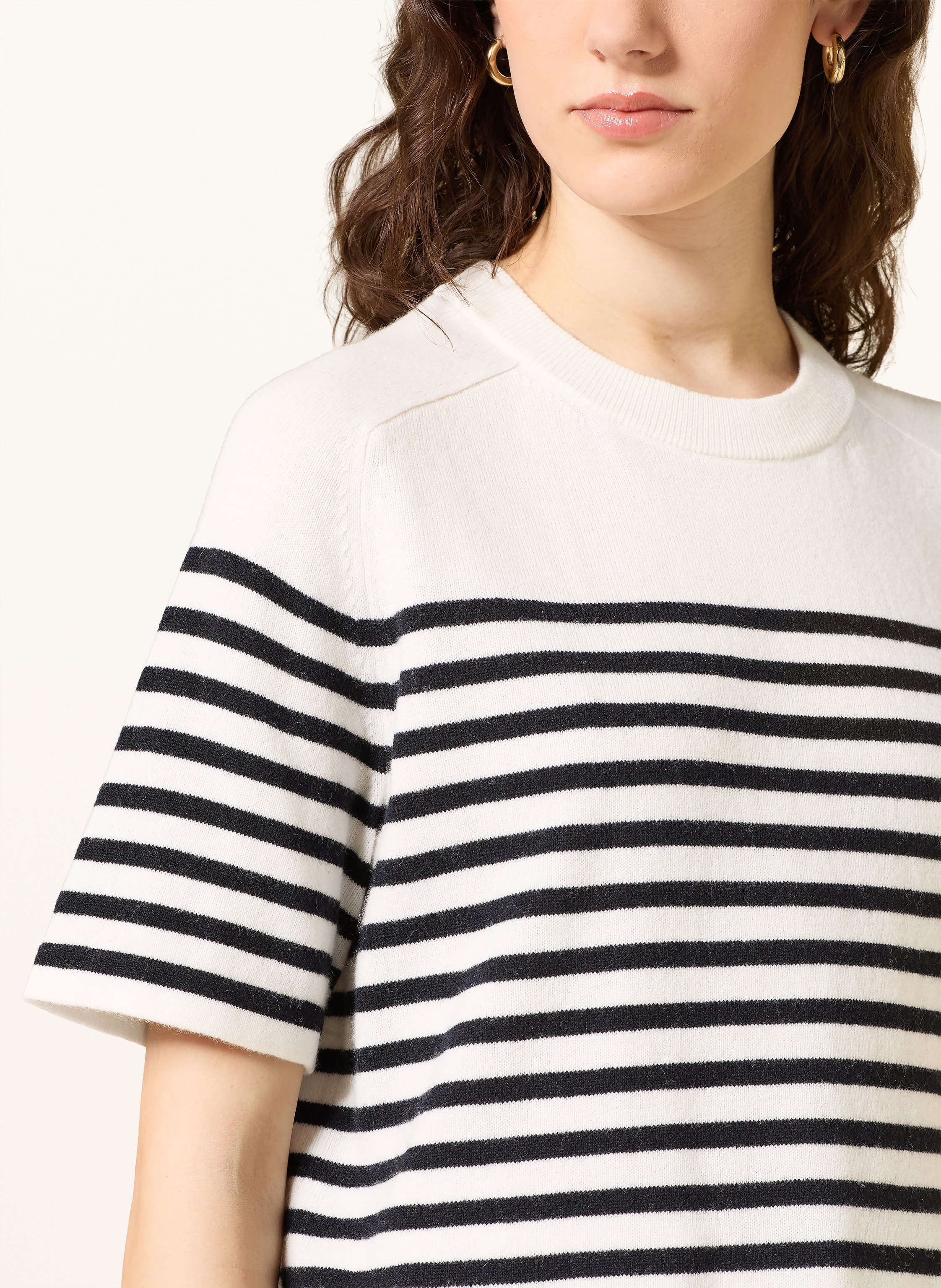 Thumbnail - Hobbs Strickshirt weiss