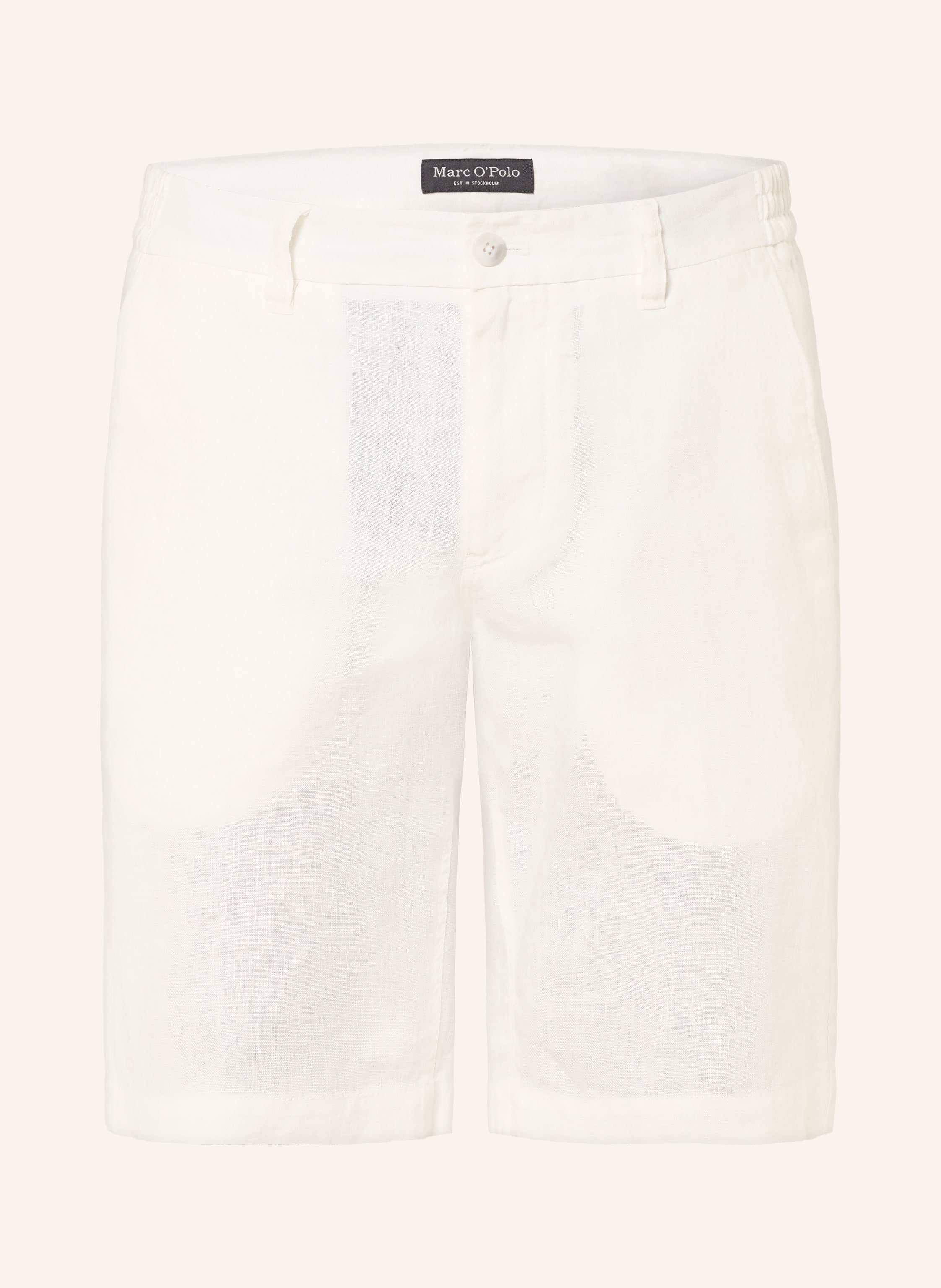 Marc O'polo Leinenshorts Reso Regular Fit weiss