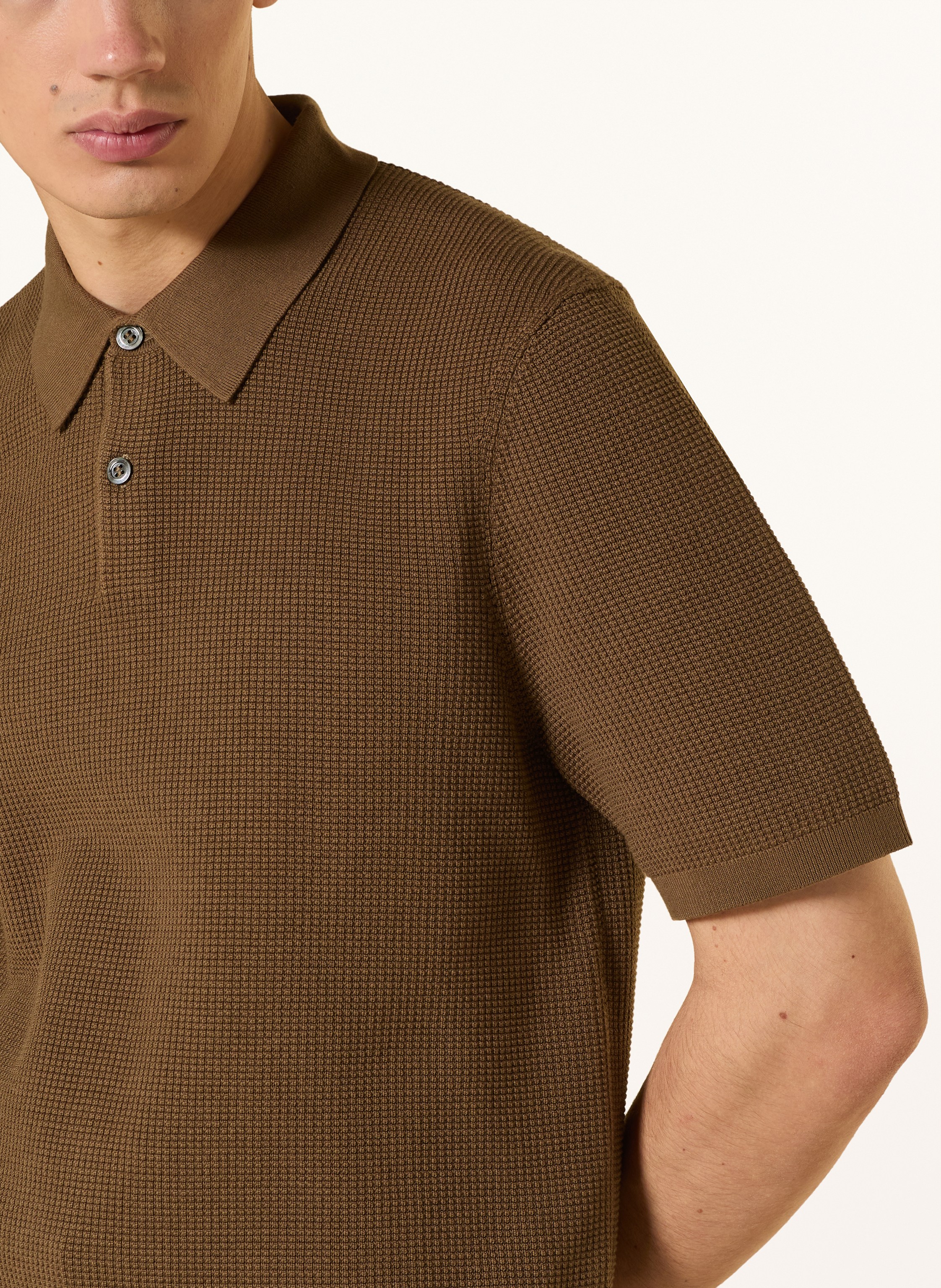 Thumbnail - Cos Poloshirt Regular Fit gruen