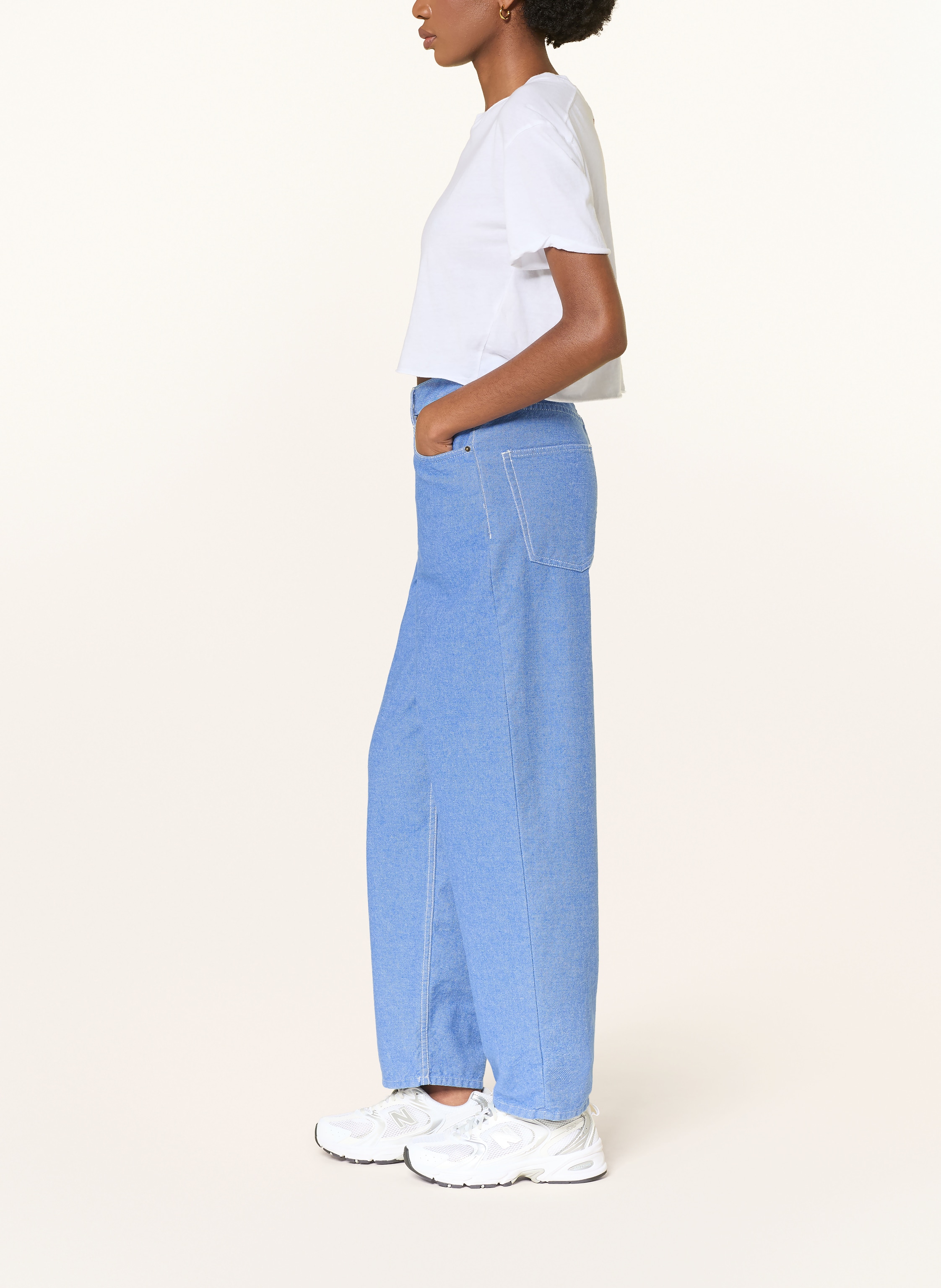 Thumbnail - American Vintage Wide Leg Jeans blau