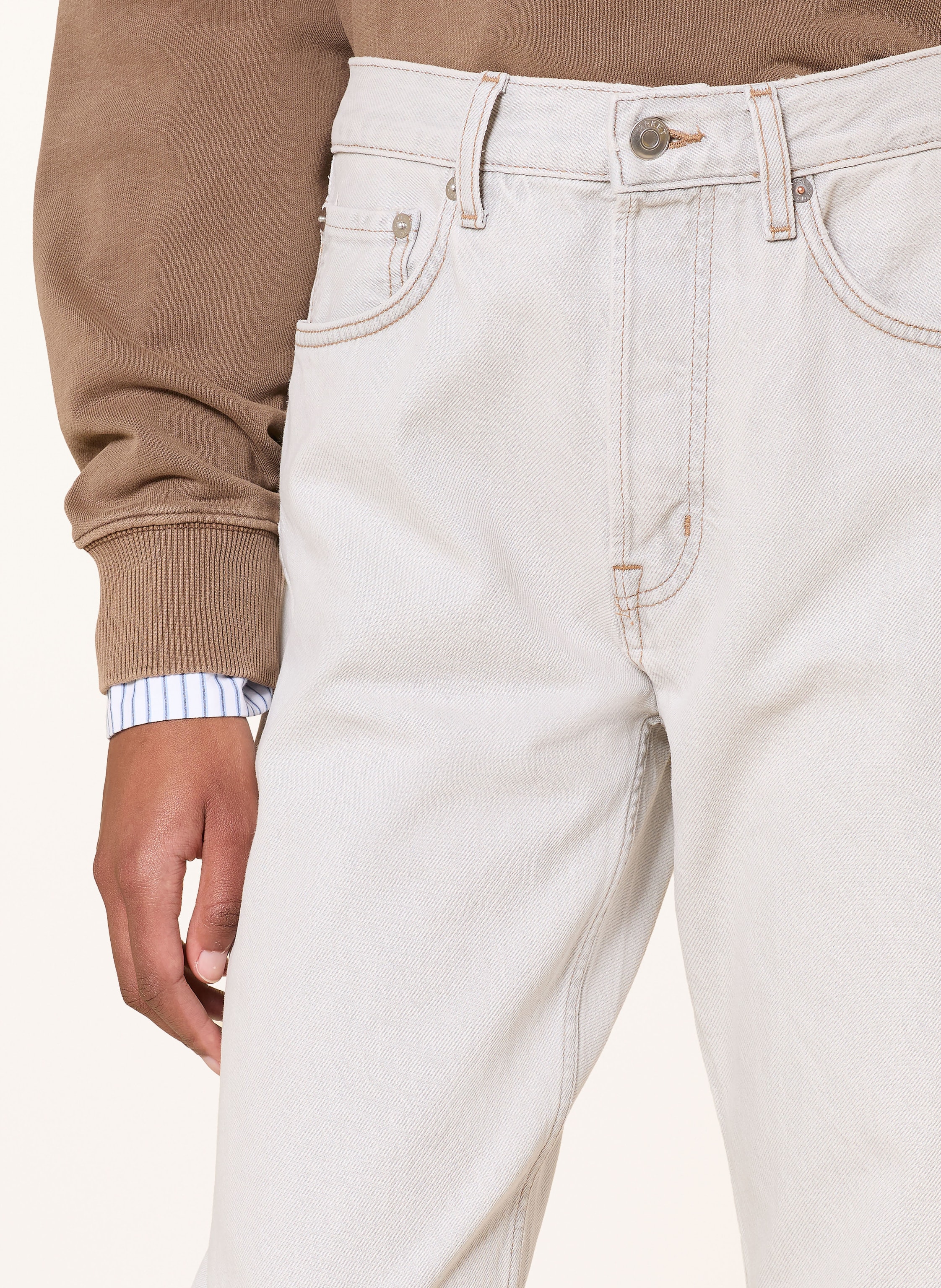 Thumbnail - Arket Straight Jeans weiss